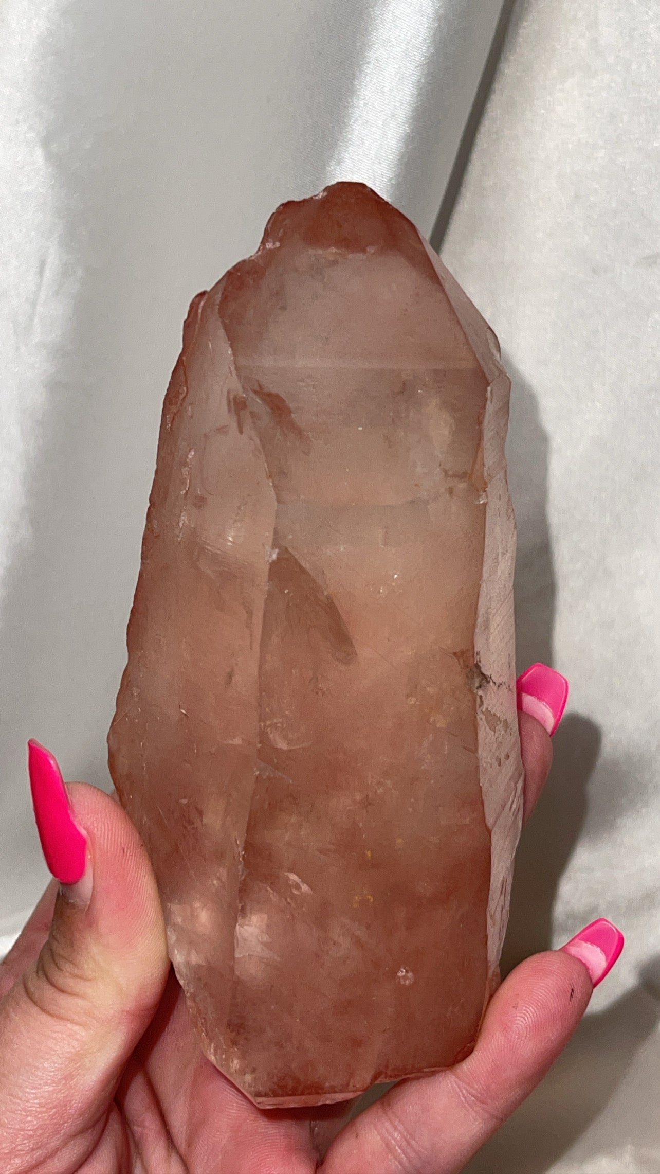 Scarlet Temple Lemurian XL Double Terminated Point