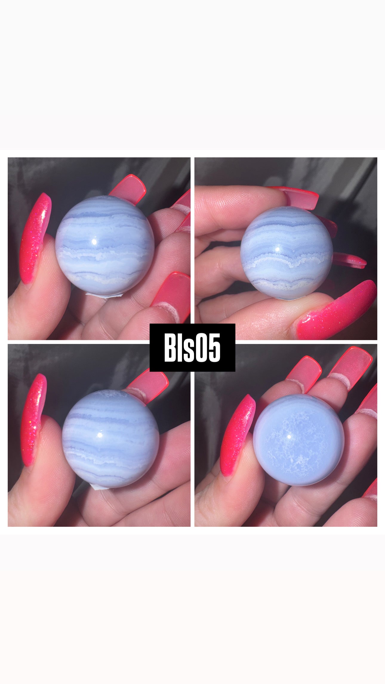 Blue Lace Agate Sphere
