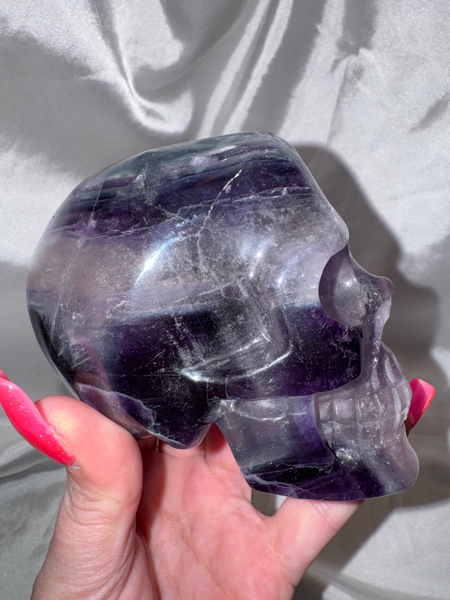 Fluorite AAA XL Skull
