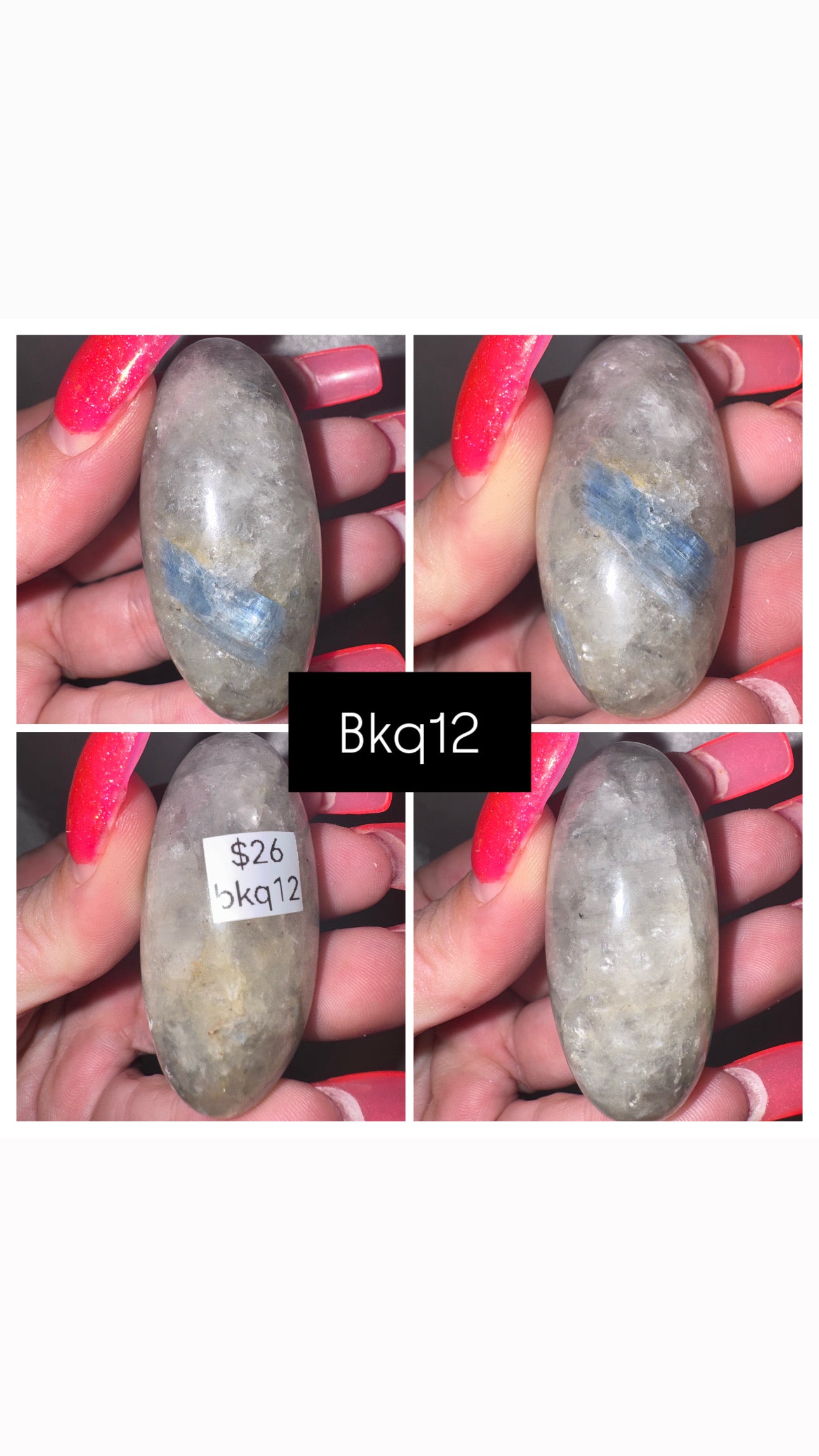 Blue Kyanite & Quartz Shiva