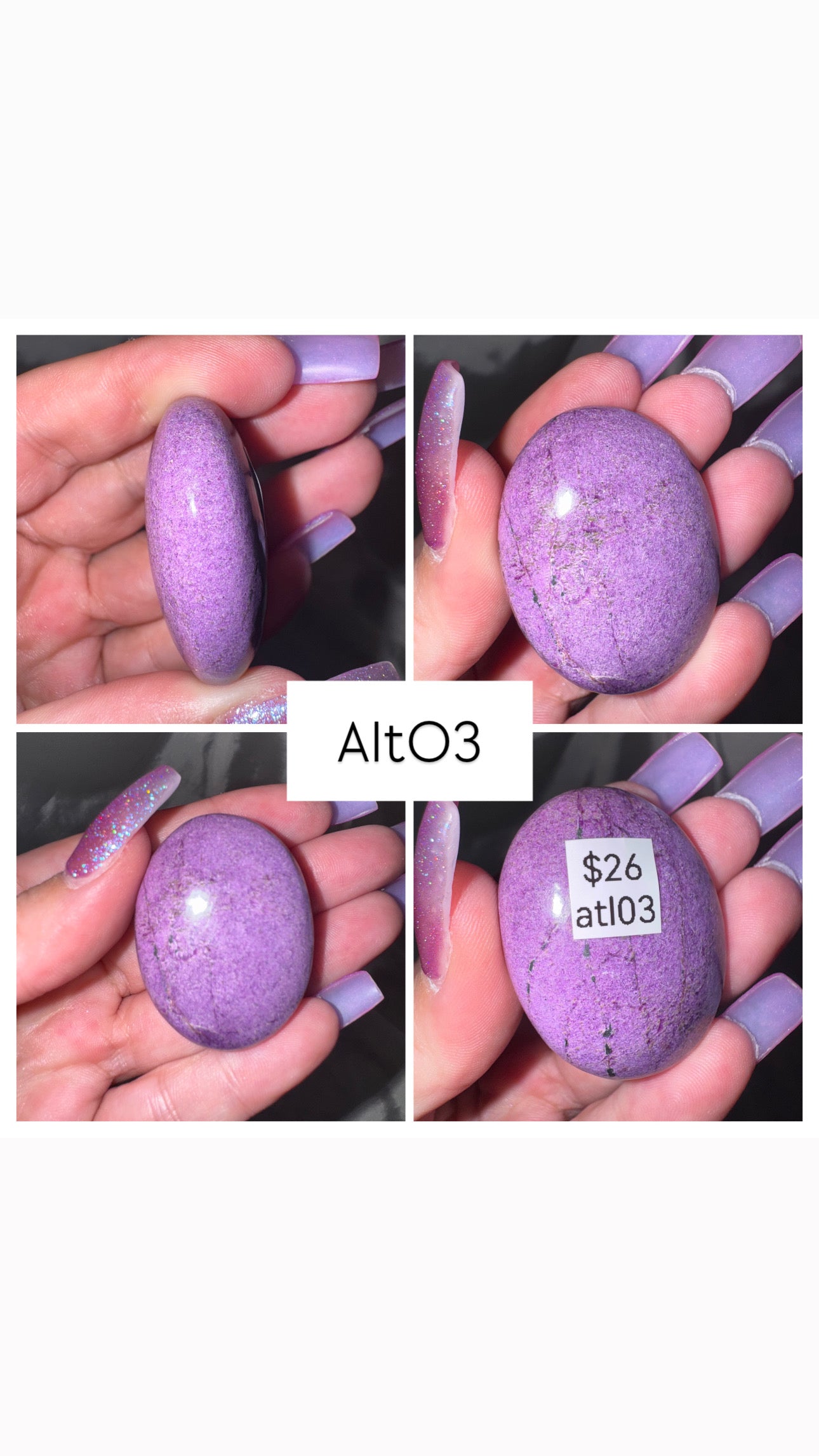 Atlantasite Palmstone