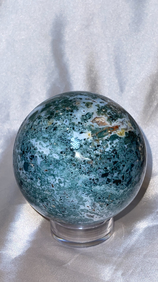 Ocean Jasper AAA XL Sphere (88mm)