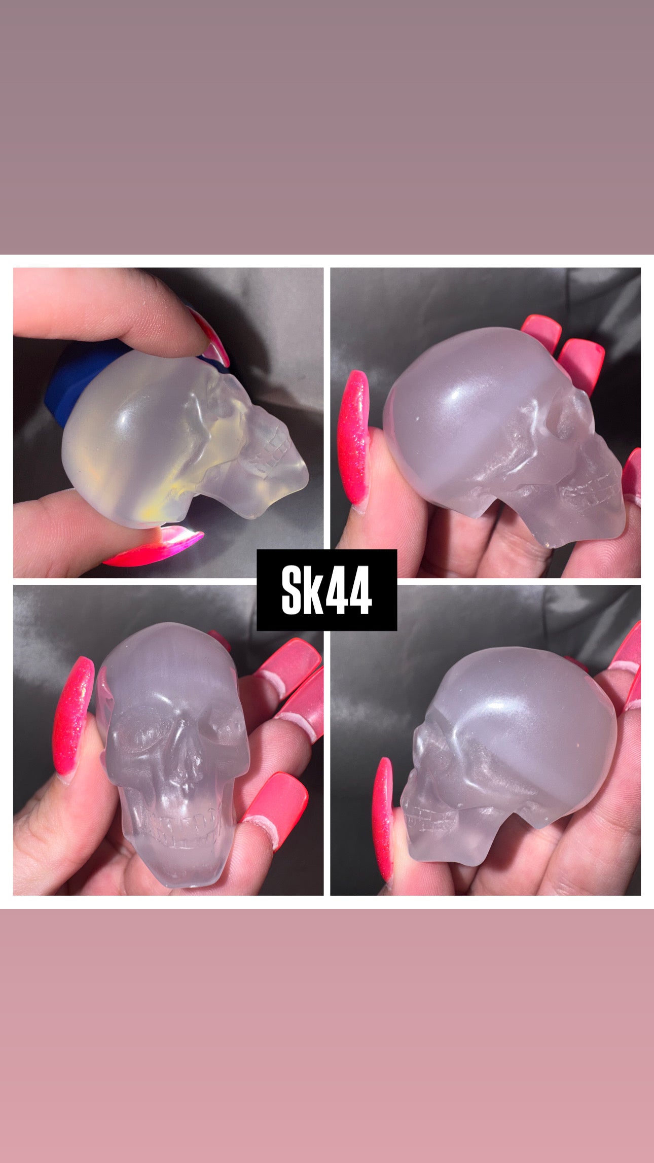 Fluorite AA Skull