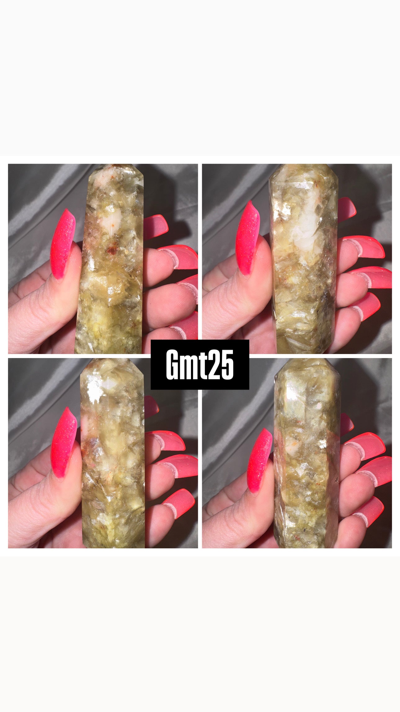 Golden Mica Muscovite Tower