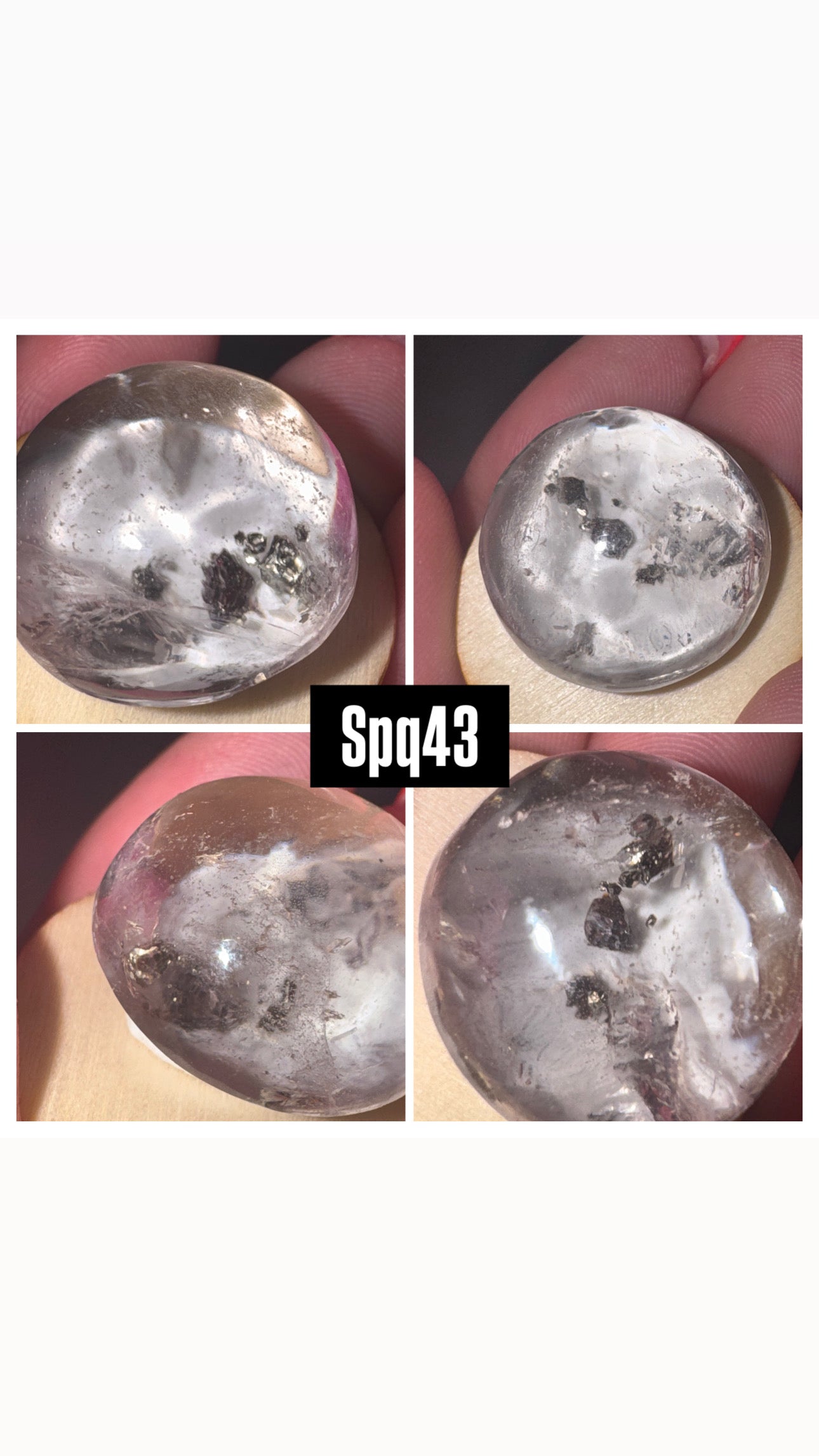 Pyrite Included Quartz-Super Rare