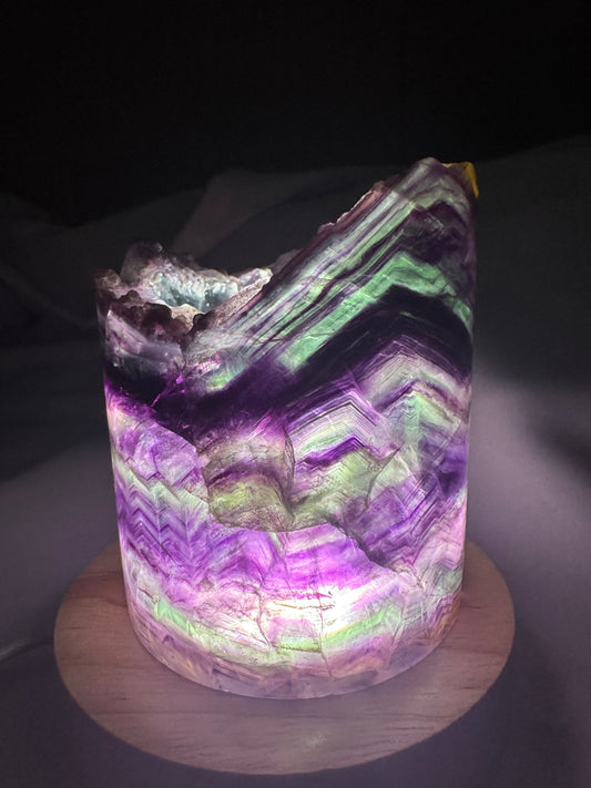 Fluorite Large Lamp