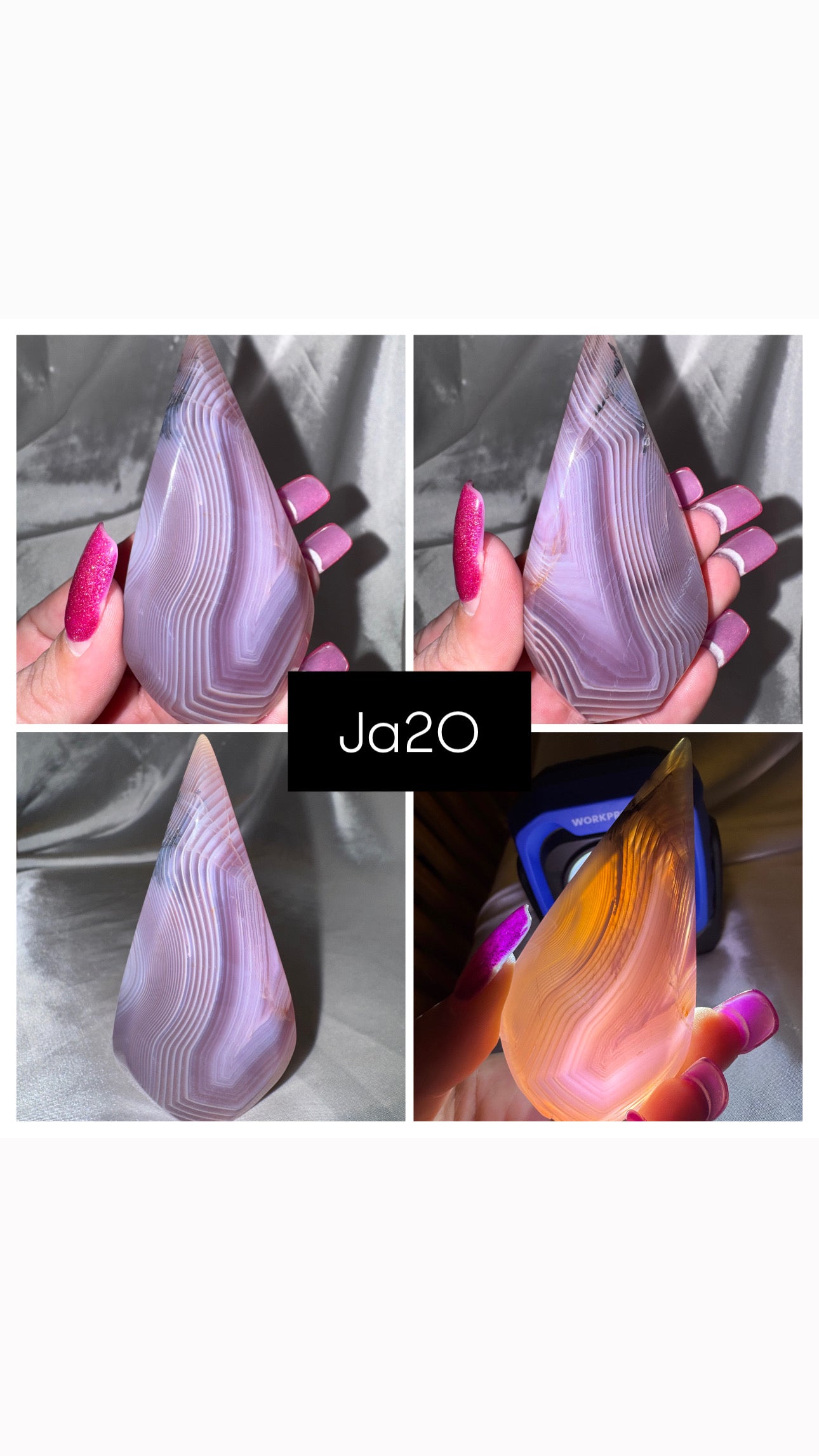 Jelly Agate Flame
