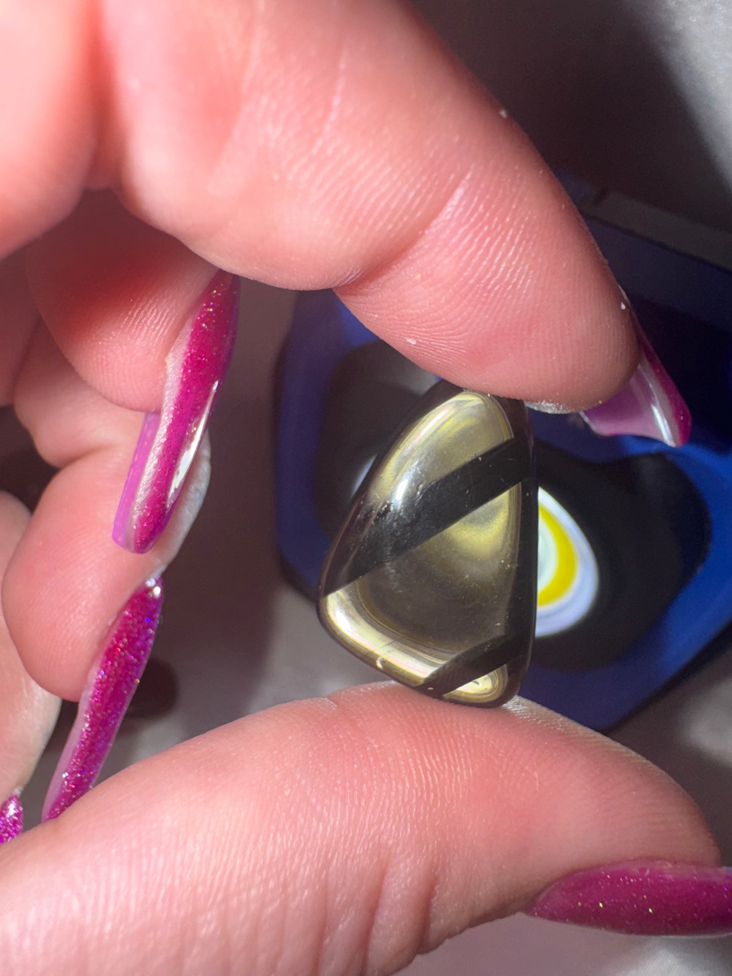 Midnight Lace Obsidian Tumble