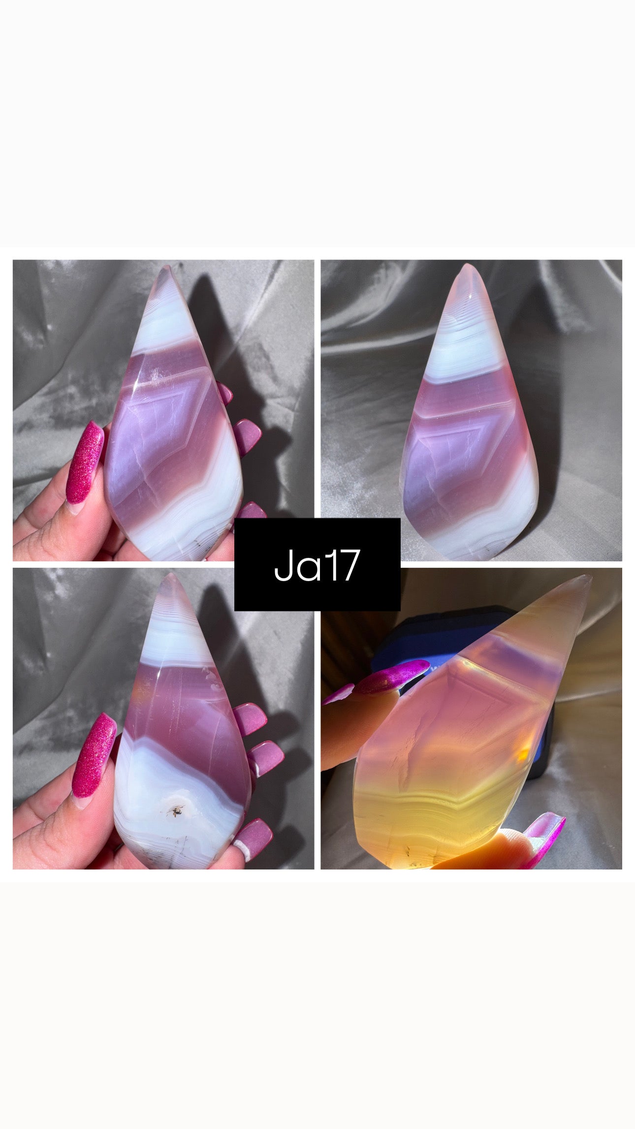 Jelly Agate Flame