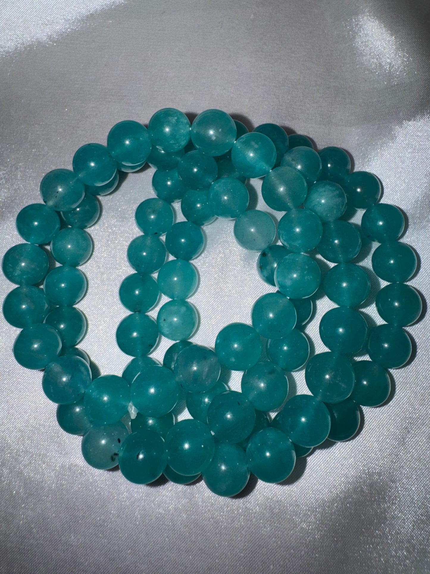 Gel Amazonite AAA 10mm Bracelet
