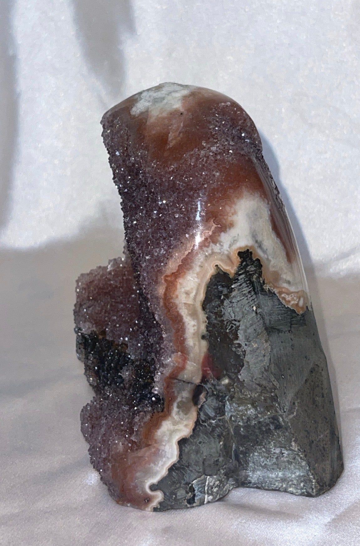 Uruguay Galaxy Amethyst XL Freeform