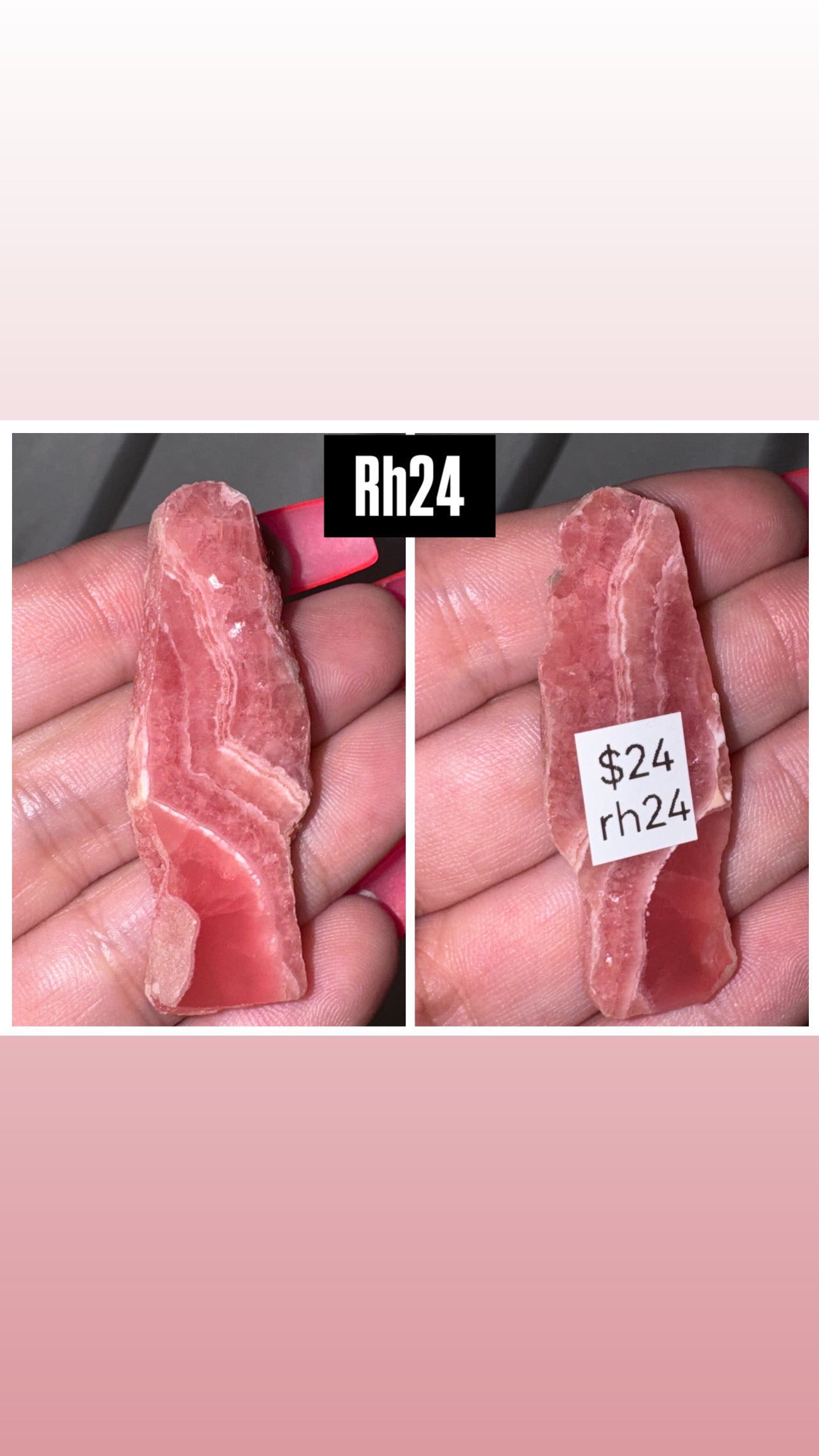 Rhodochrosite AAA Slab