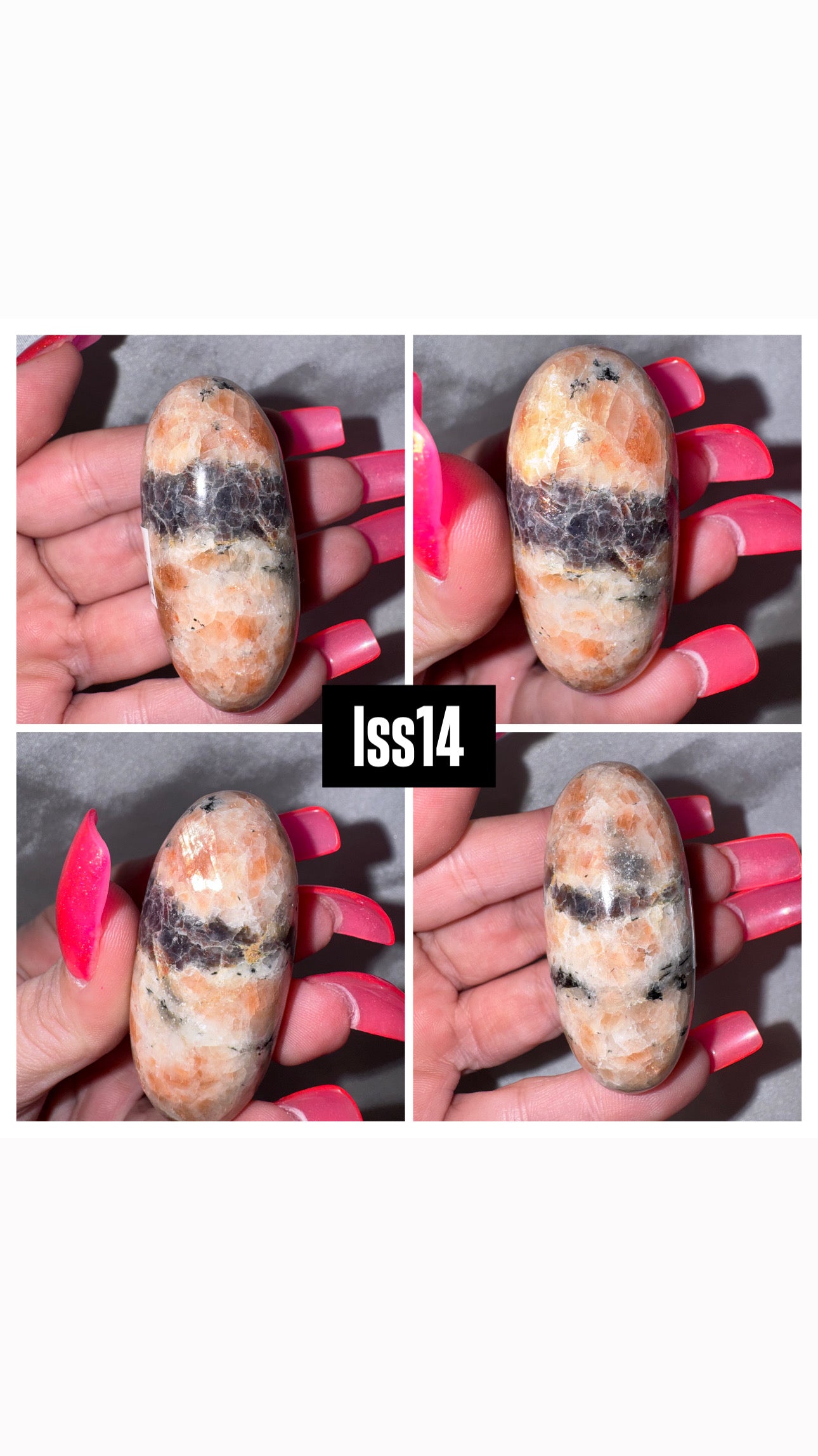 Iolite Sunstone Shiva