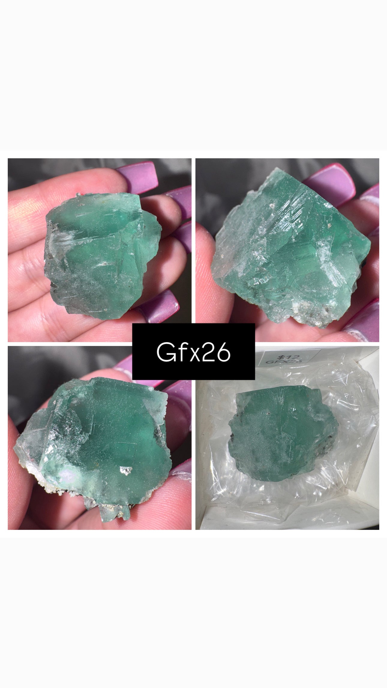 Green Cubic Fluorite Specimen