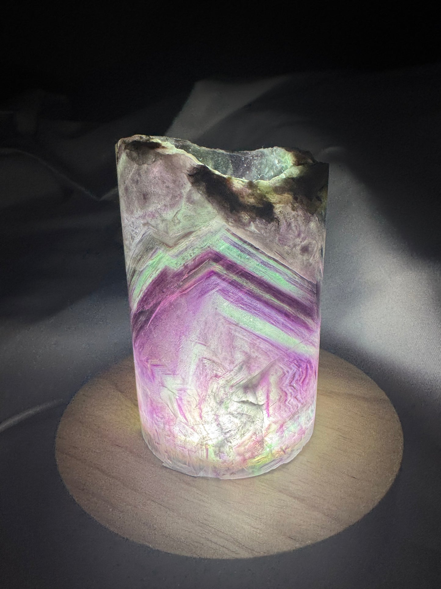 Fluorite Lamp