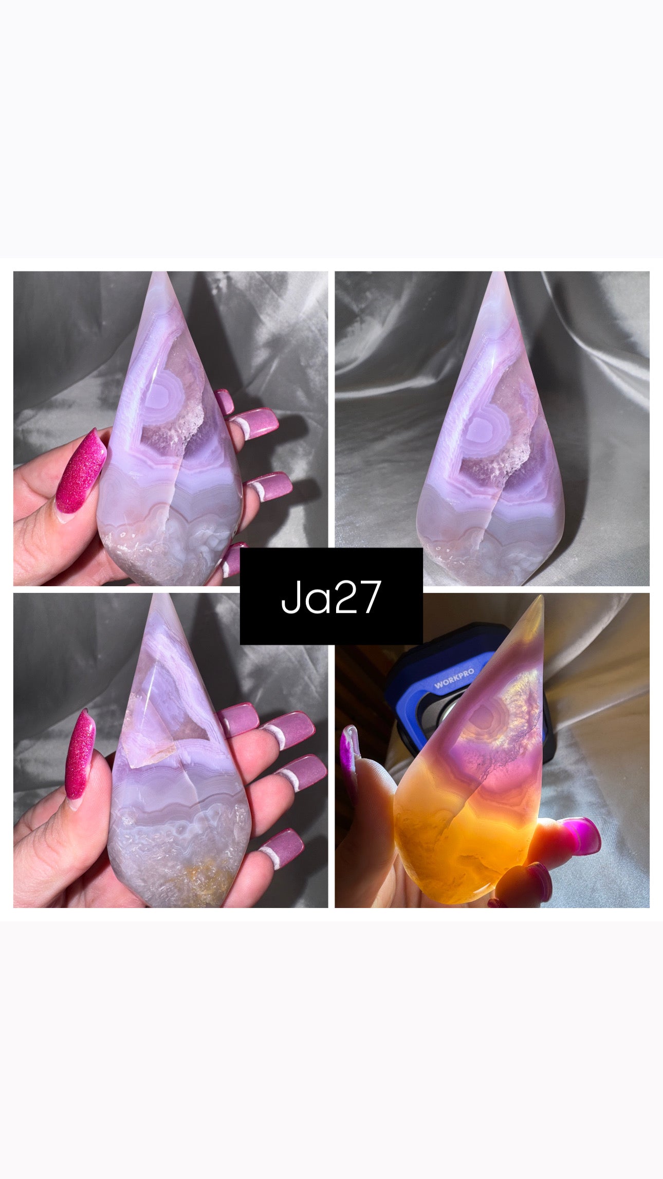 Jelly Agate Flame