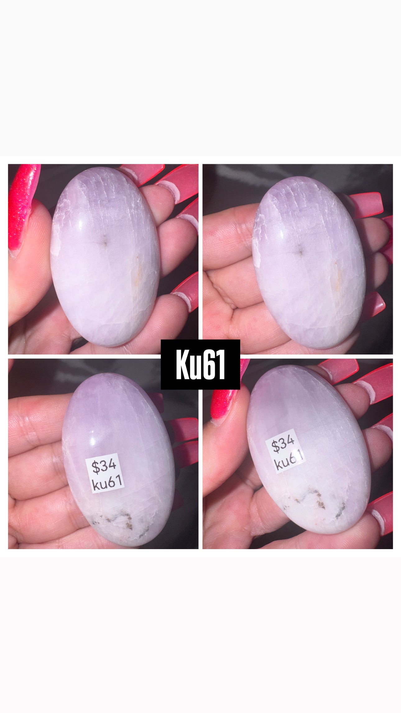 Kunzite AA Palmstone