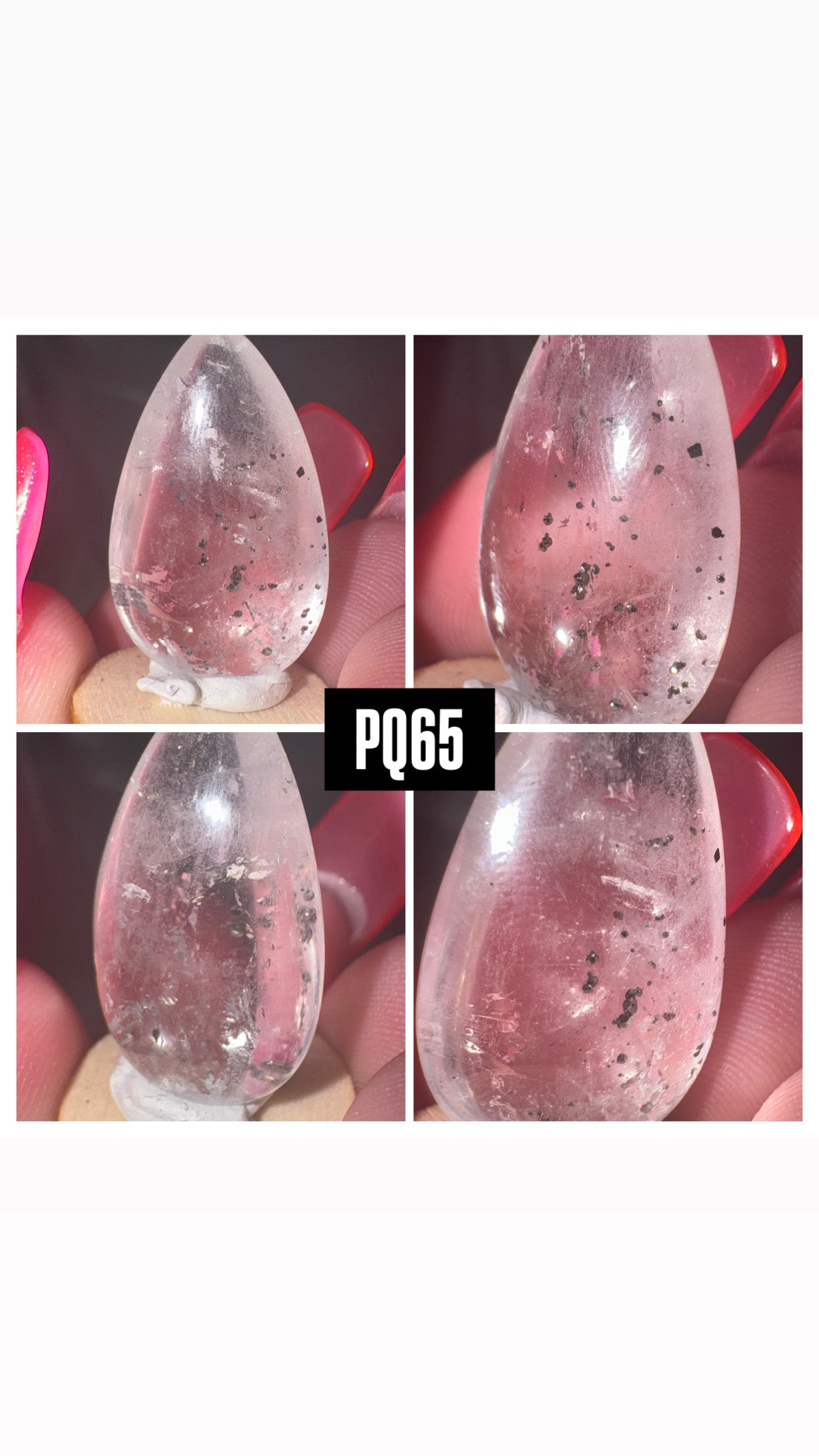 Pyrite include Quartz Rare