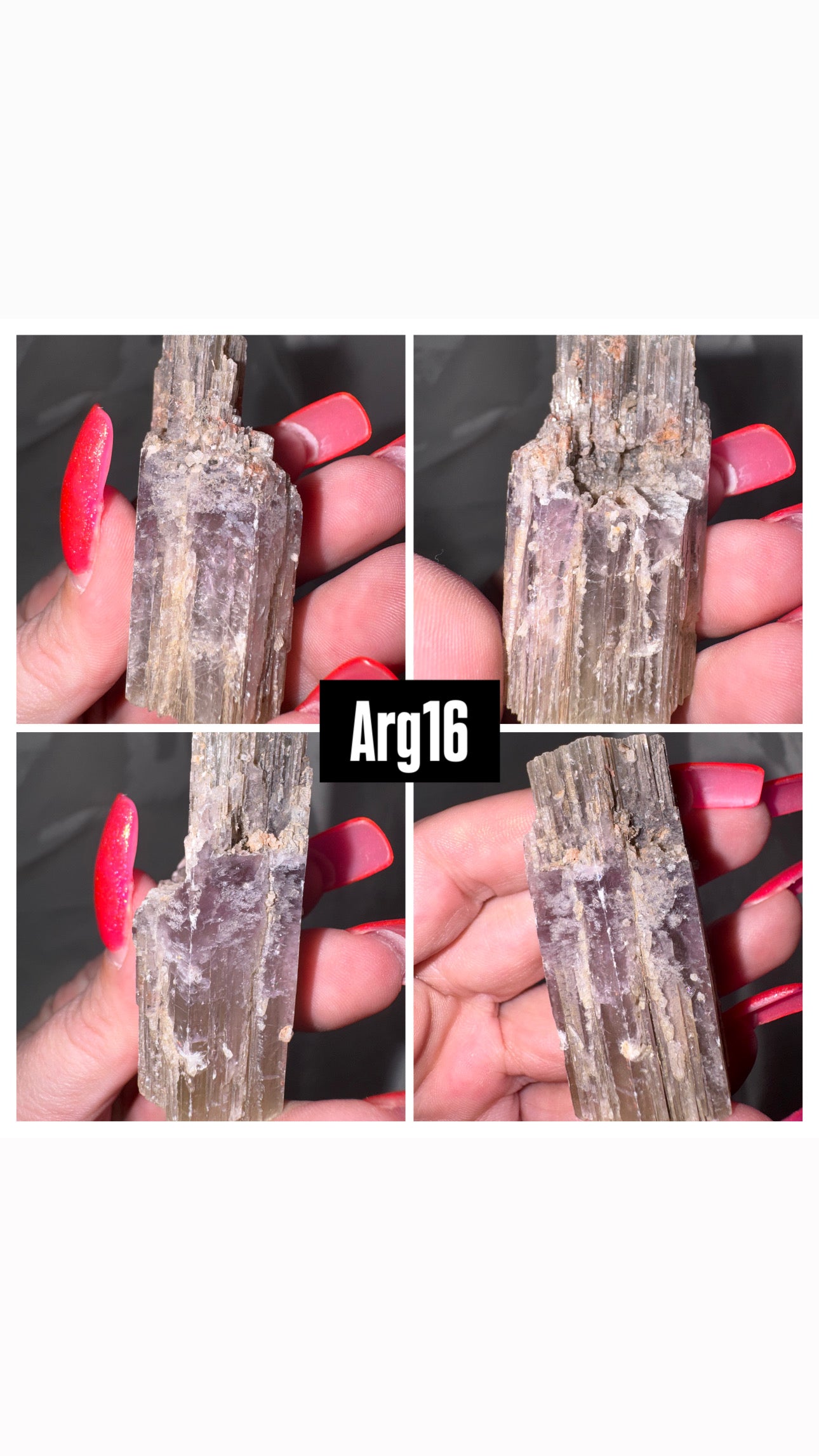 Purple Aragonite Rod