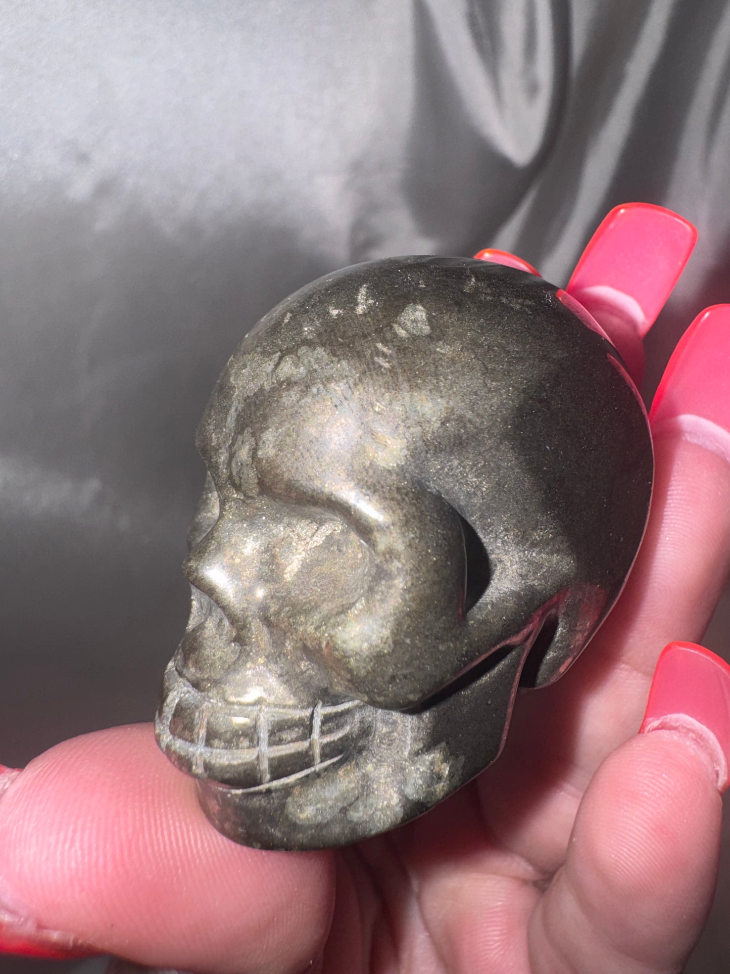 Pyrite Skull (Last one!)