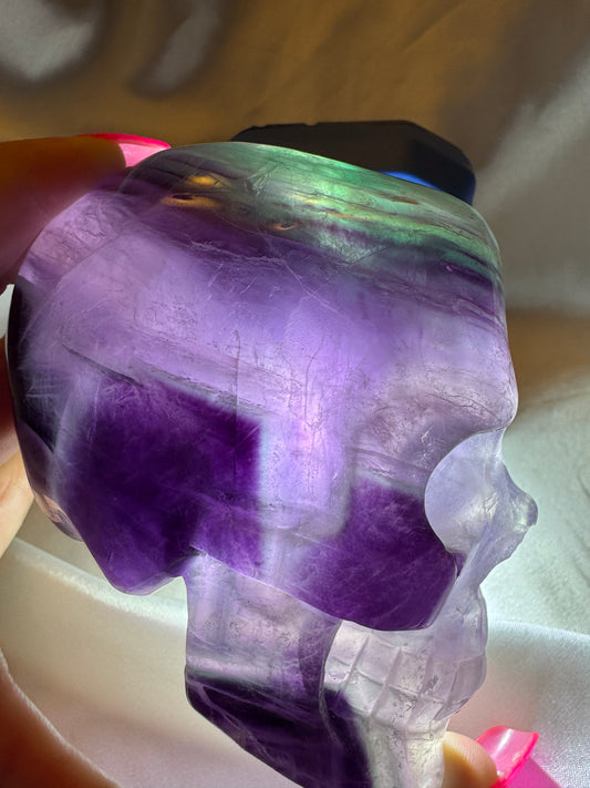 Fluorite AAA XL Skull