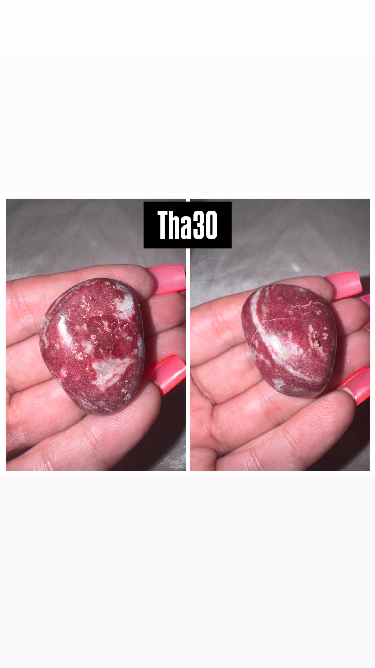 Thulite Polished Piece