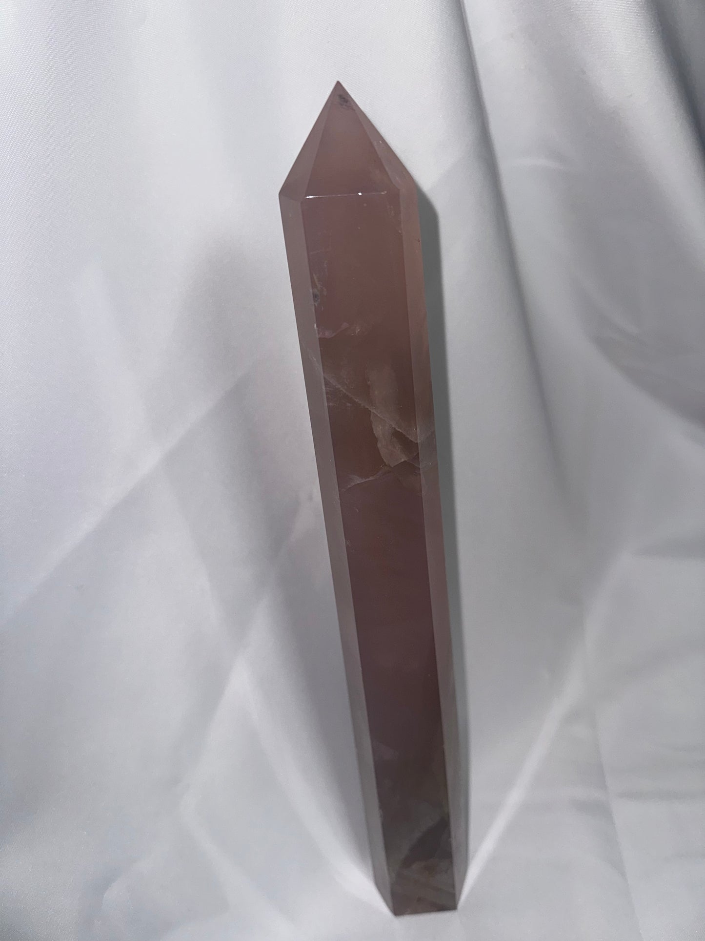 Lavender Rose Quartz AAA XL Tower