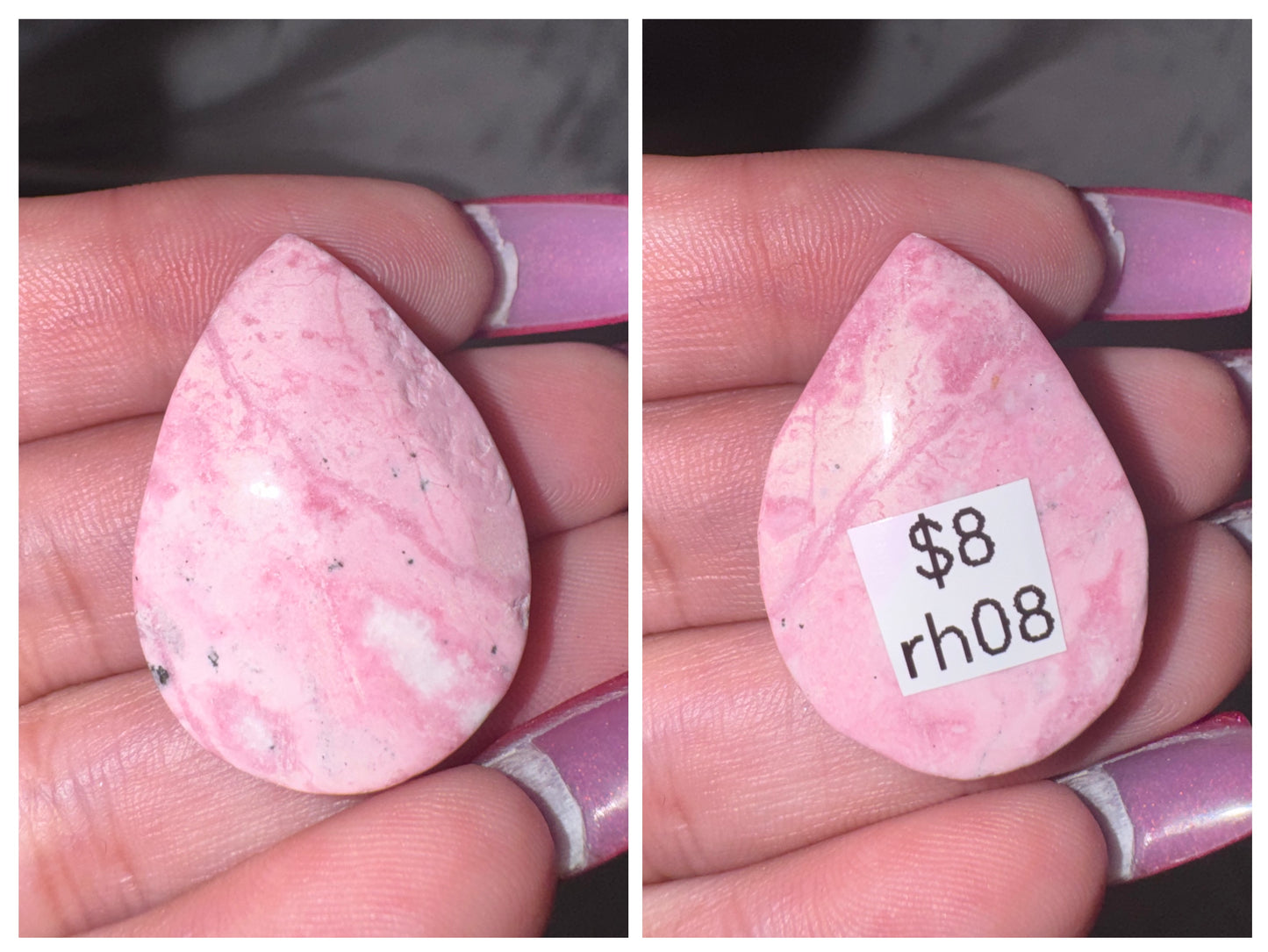 Peruvian Rhodonite Teardrop