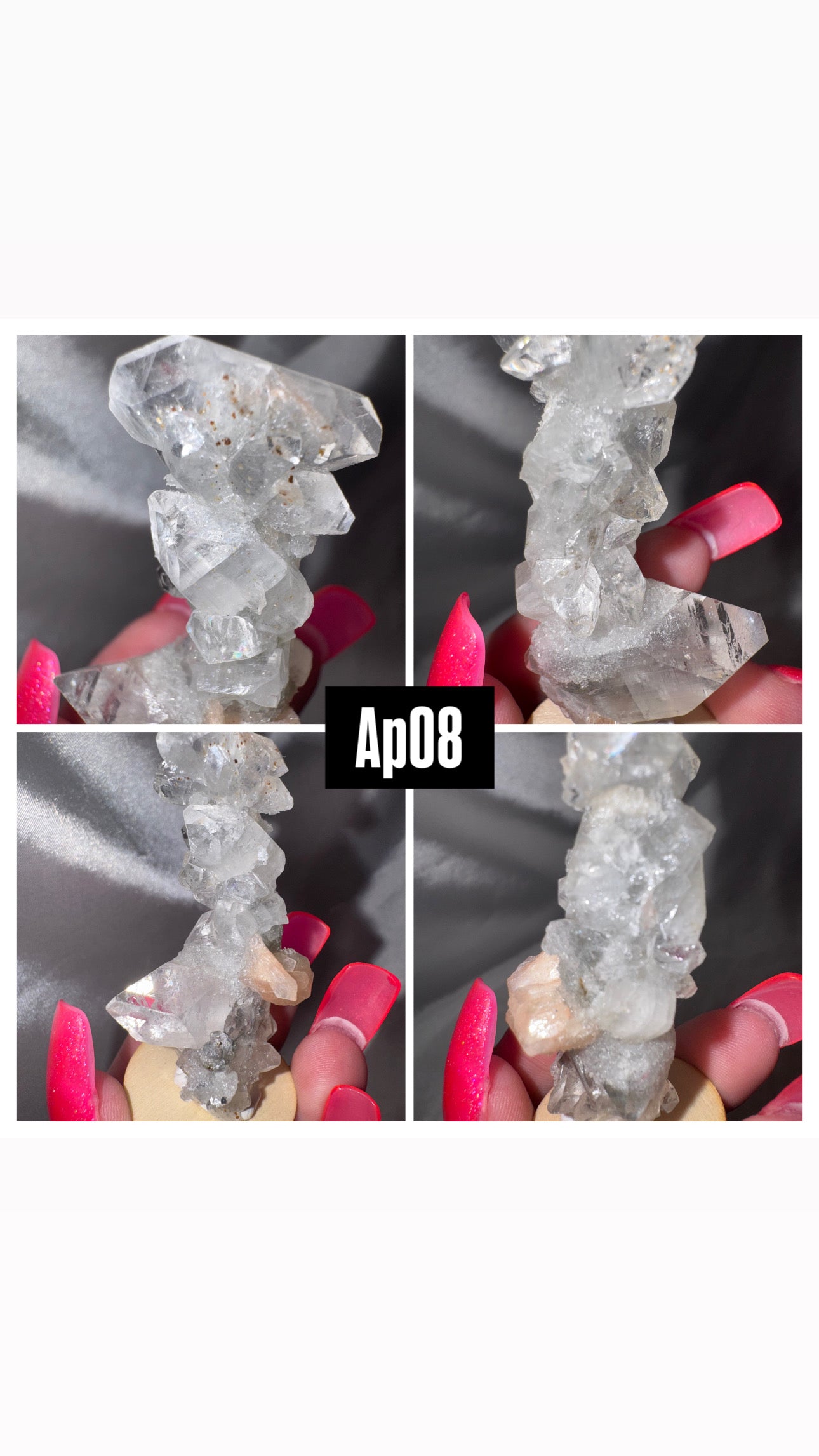 Gem Apophyllite AAA Stalachtite