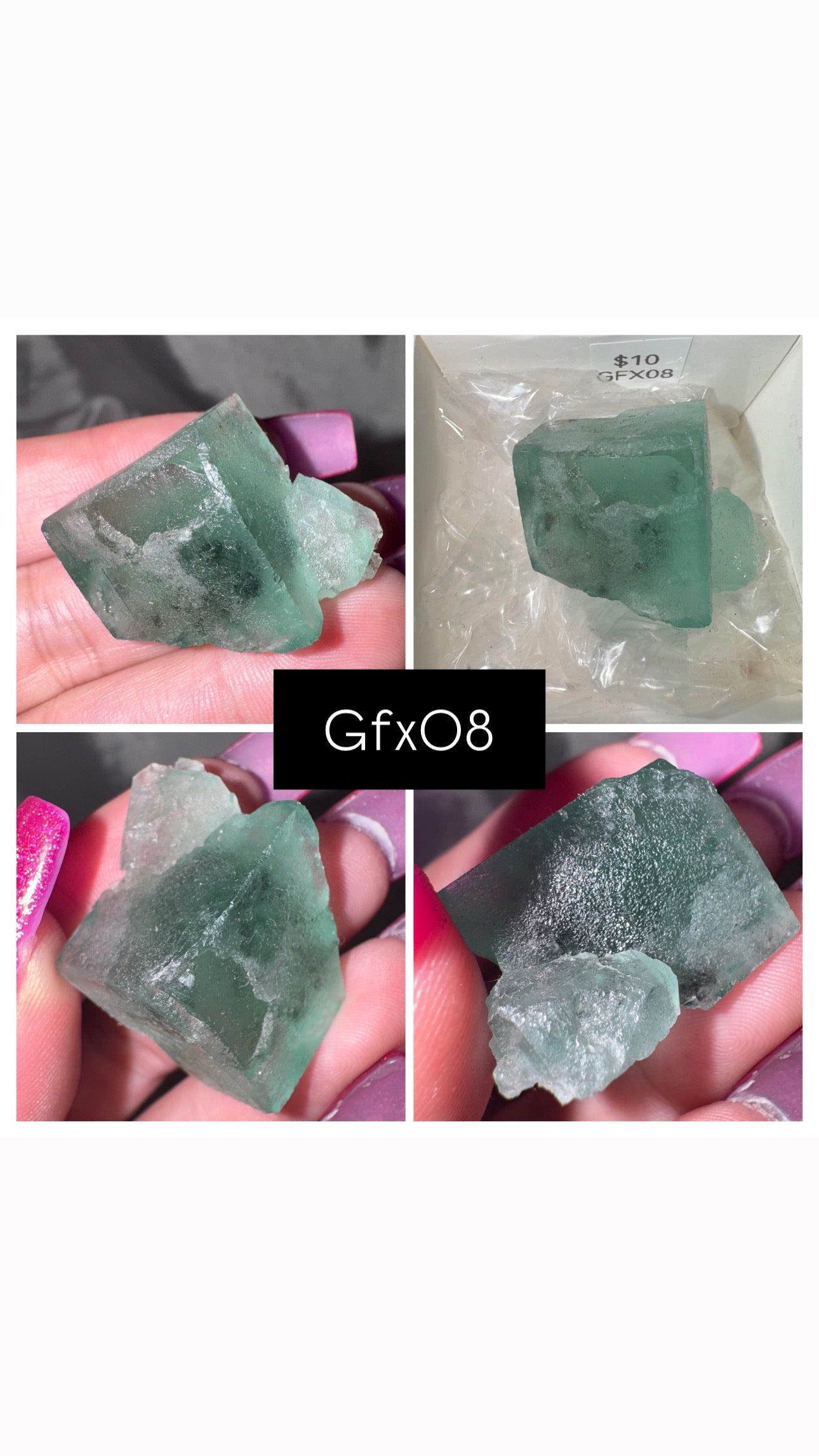 Green Cubic Fluorite Specimen