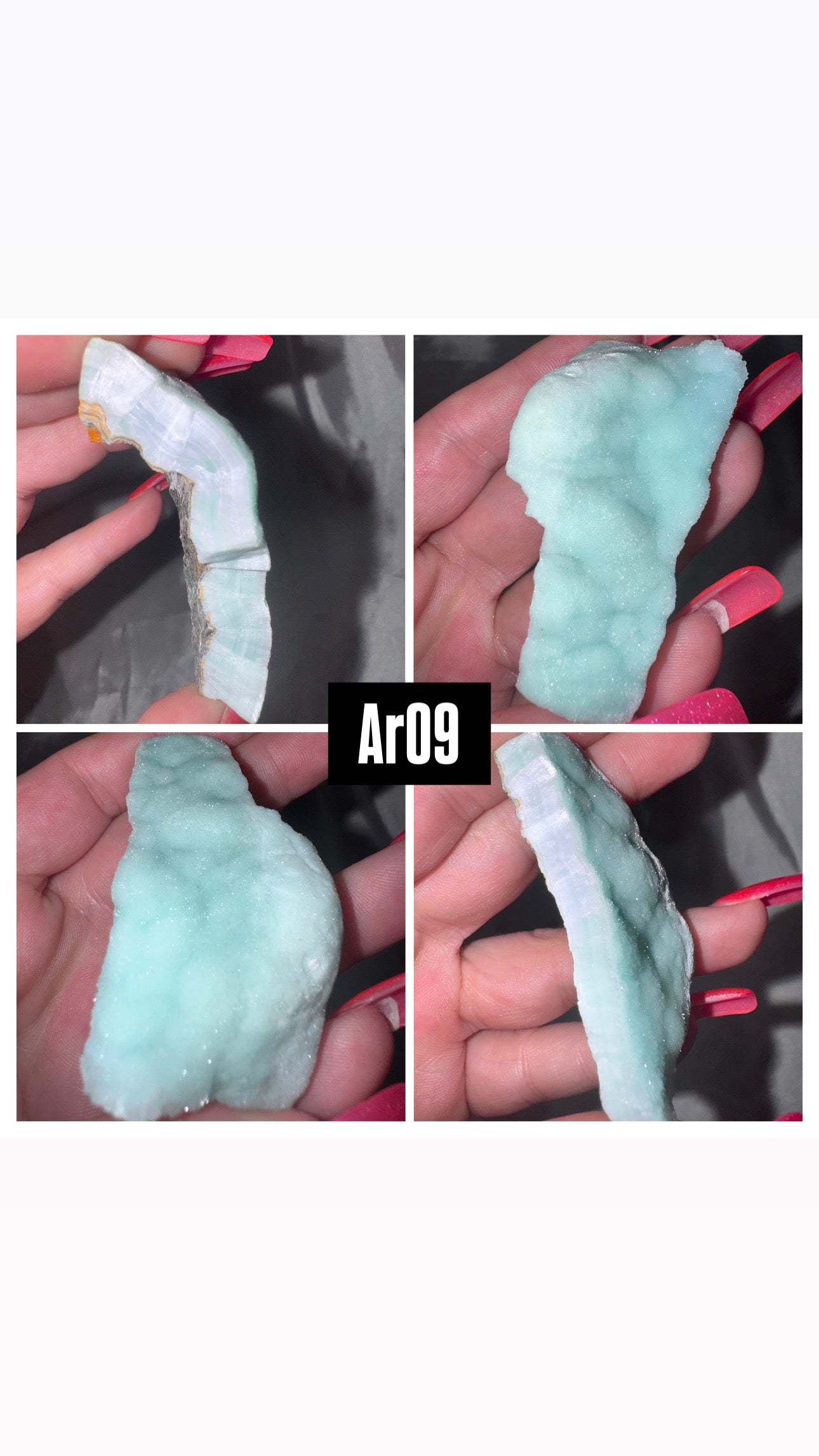 Blue Aragonite AAA Specimen