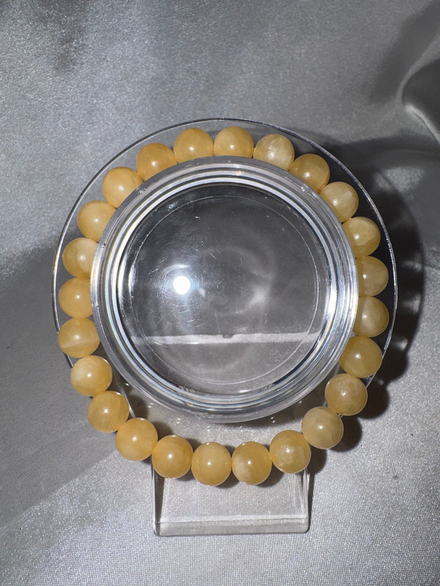 Orange Calcite 8mm Bracelet