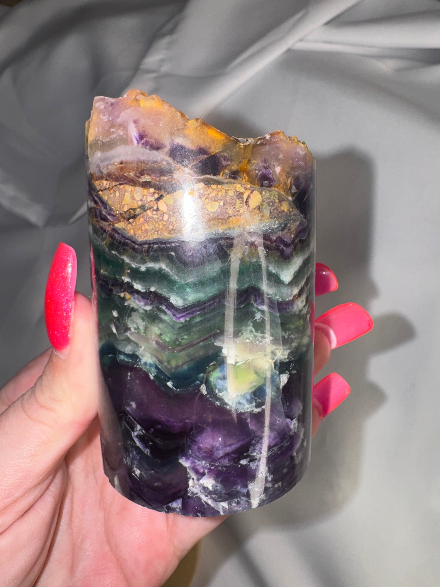 Fluorite Lamp