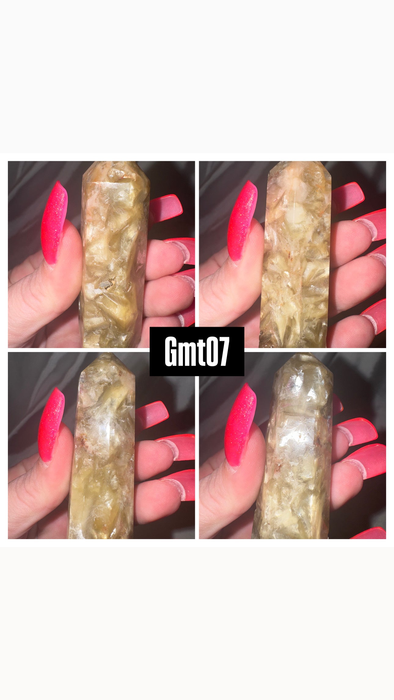 Golden Mica Muscovite Tower
