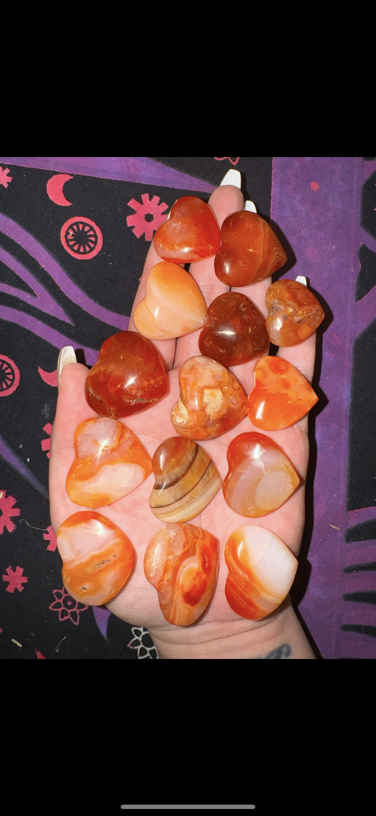 Carnelian Small Heart