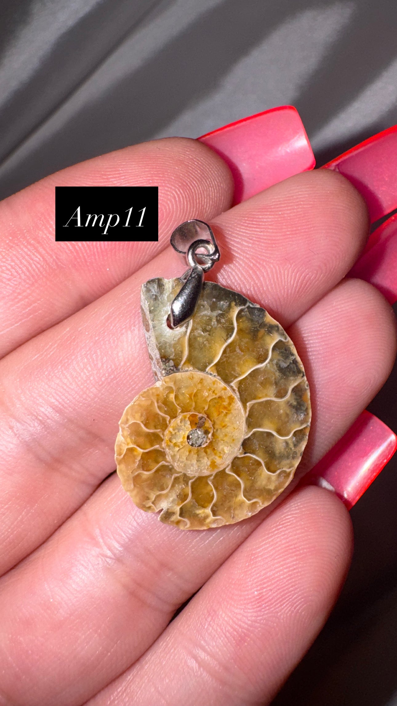 Ammonite Pendant
