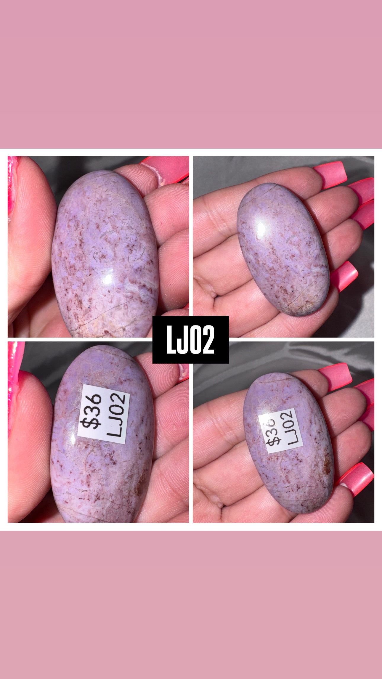 Lavender Jade Palmstone