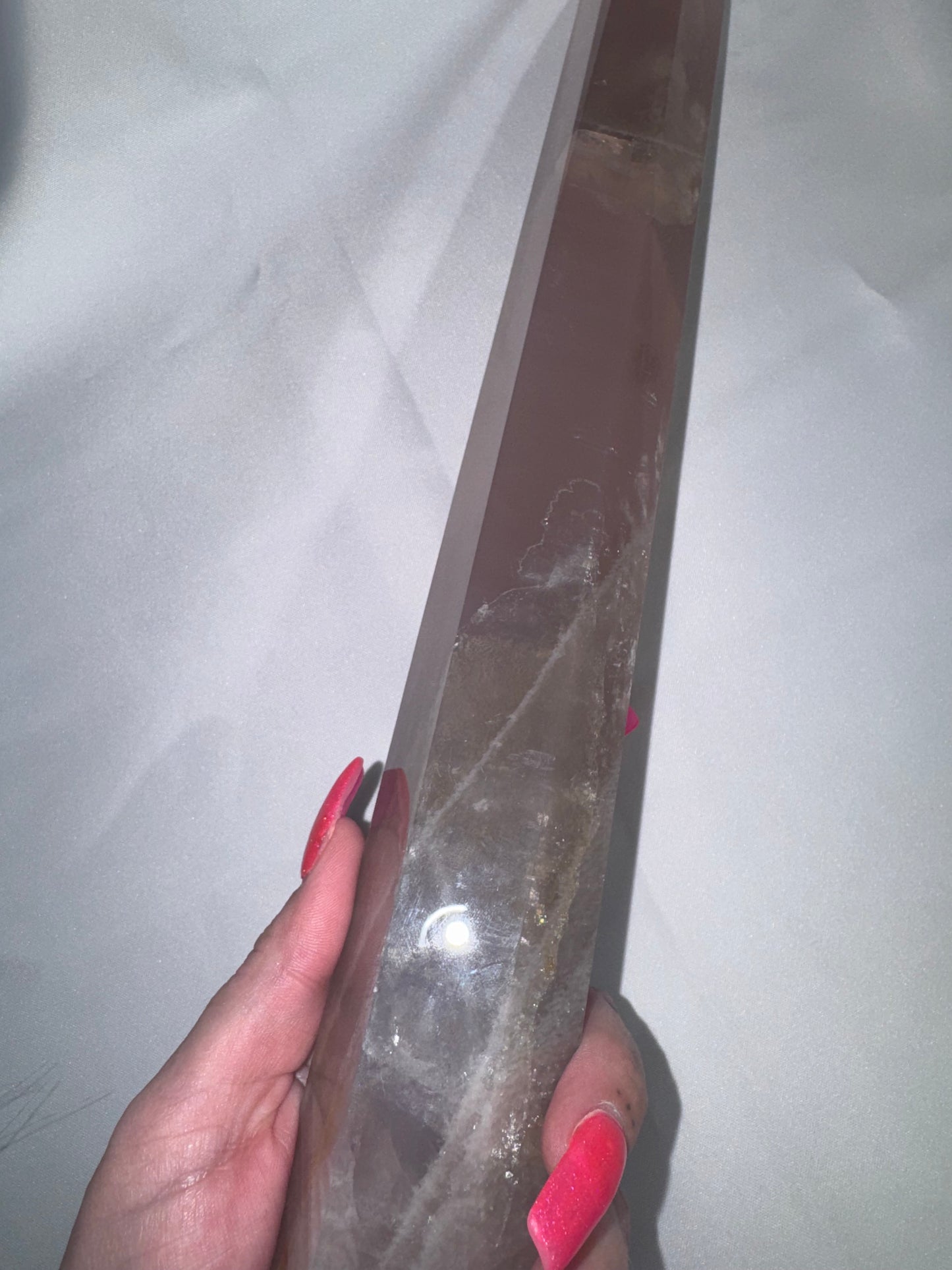 Lavender Rose Quartz AAA XL Tower