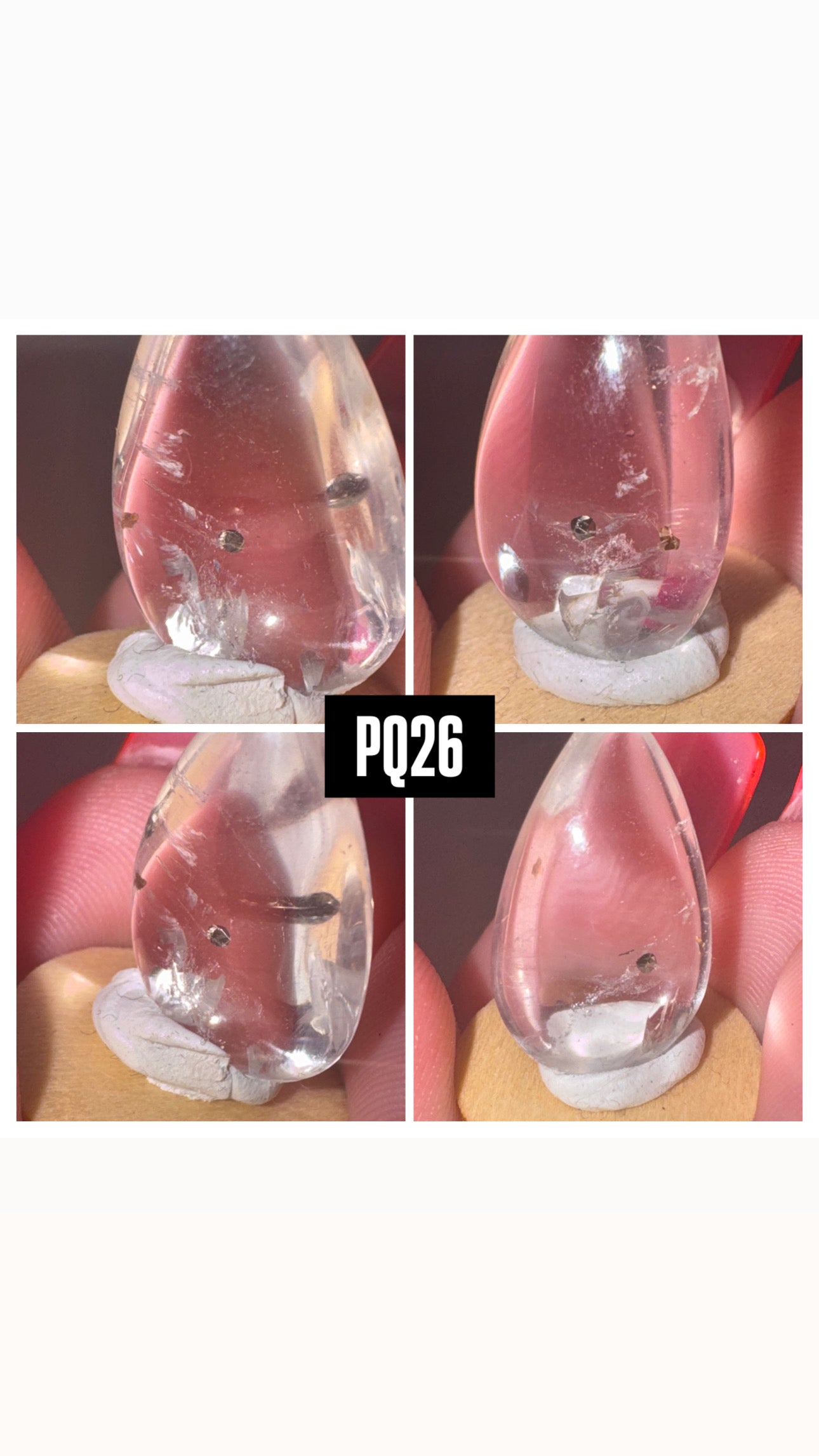 Pyrite include Quartz Rare