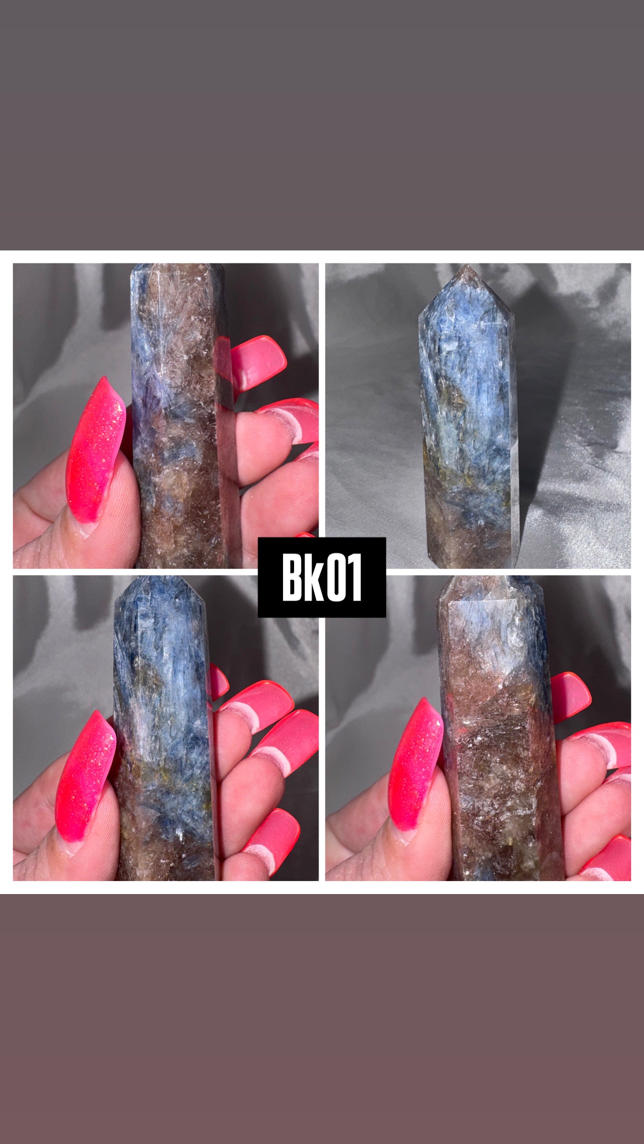Blue Kyanite Tower
