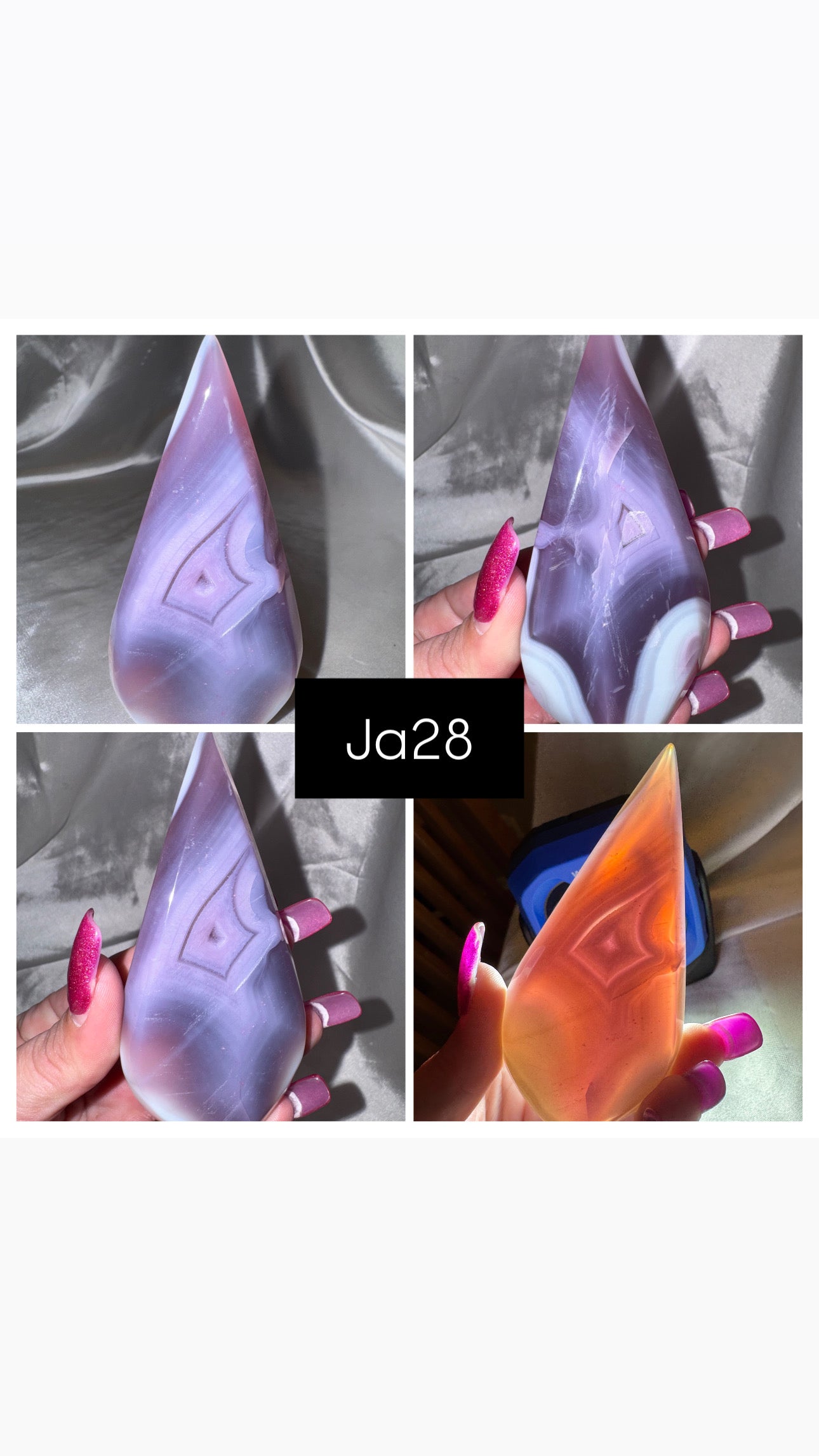 Jelly Agate Flame