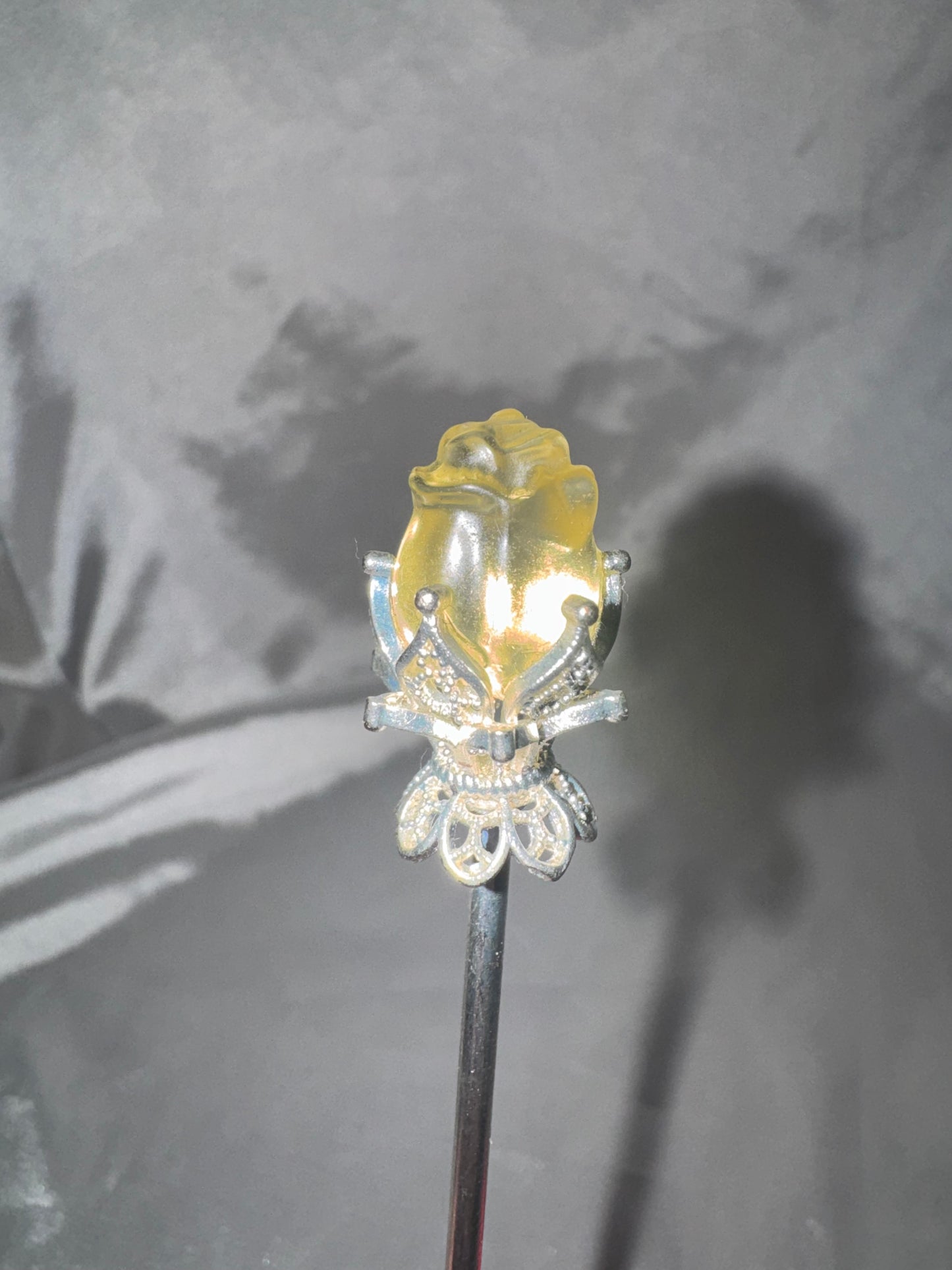 Fluorite Rose Hair Stick