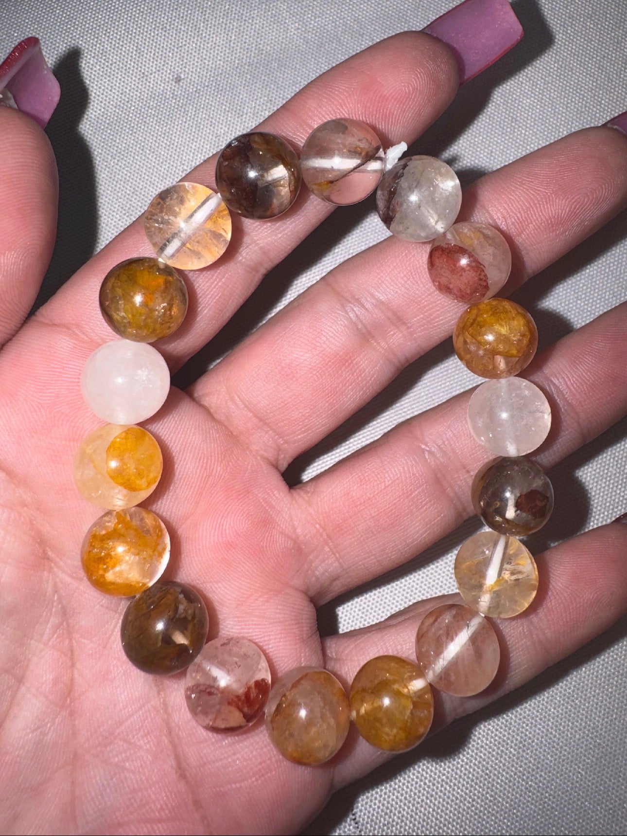 Golden Healer Bracelet (10mm)