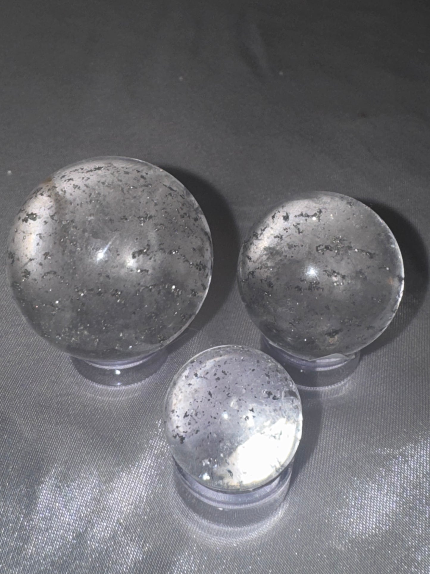 Pyrite Included Quartz Sphere- Super Rare