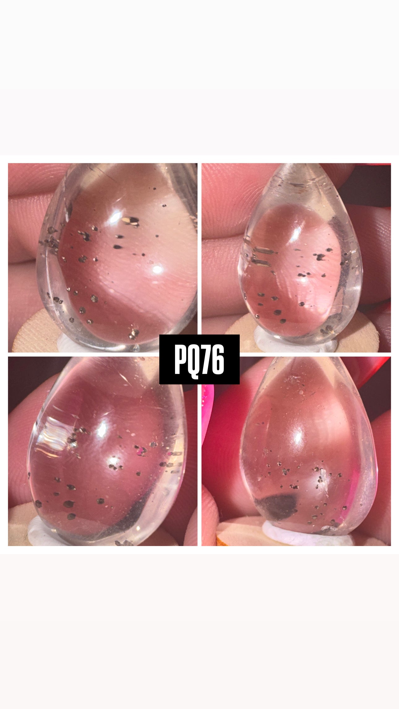 Pyrite include Quartz Rare