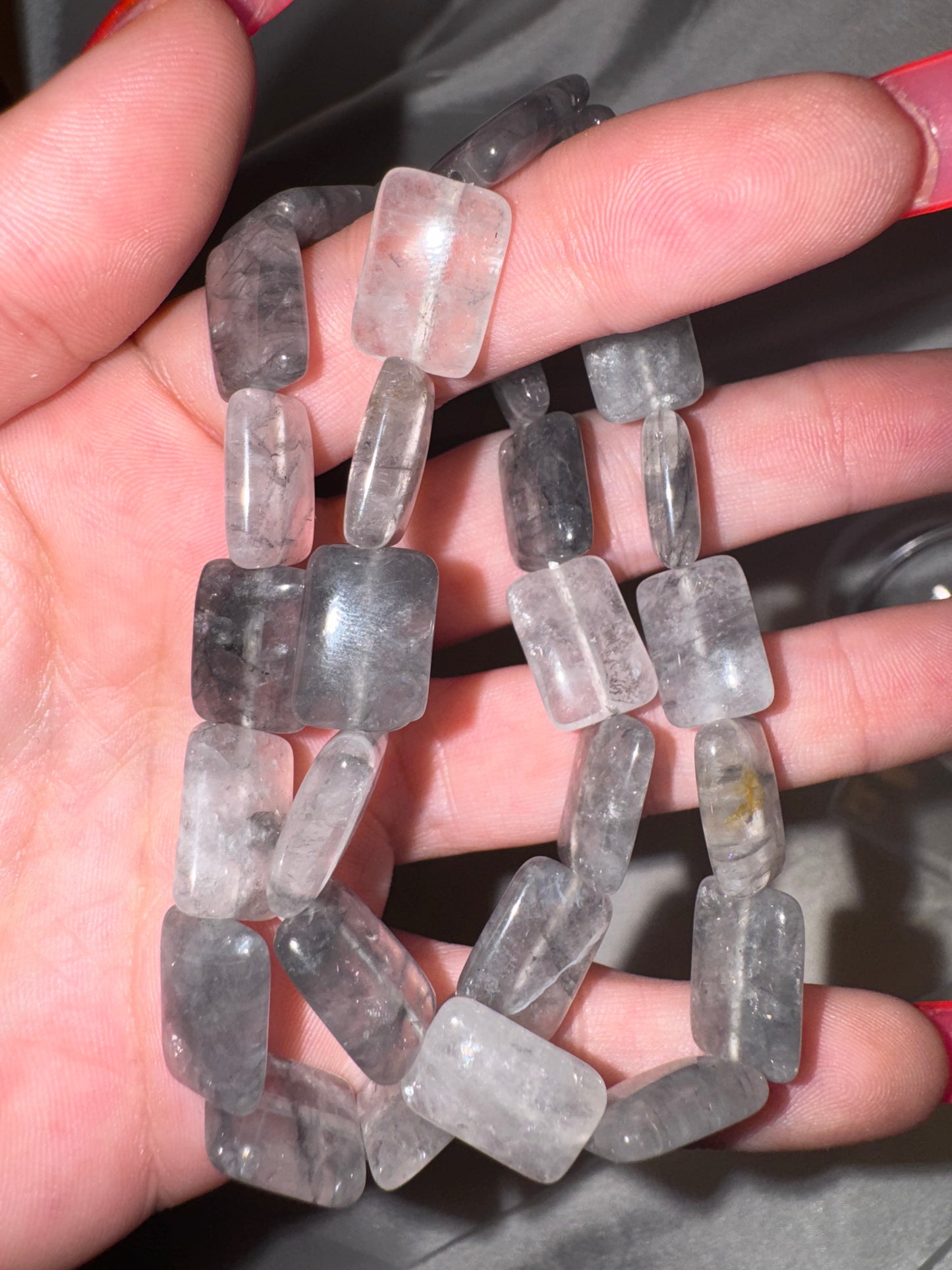 Grey Quartz AAA Bracelet