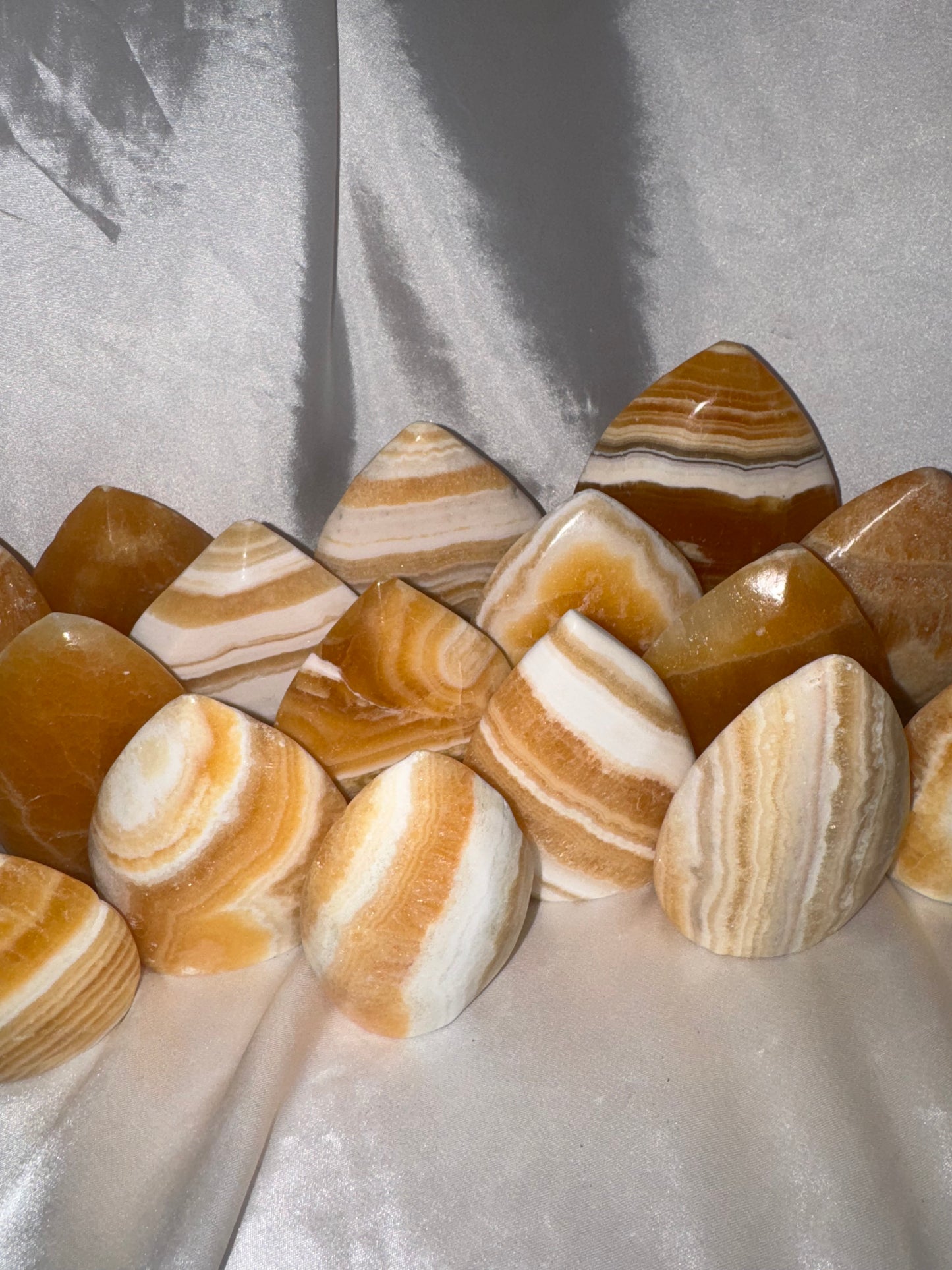 Orange Calcite Flame