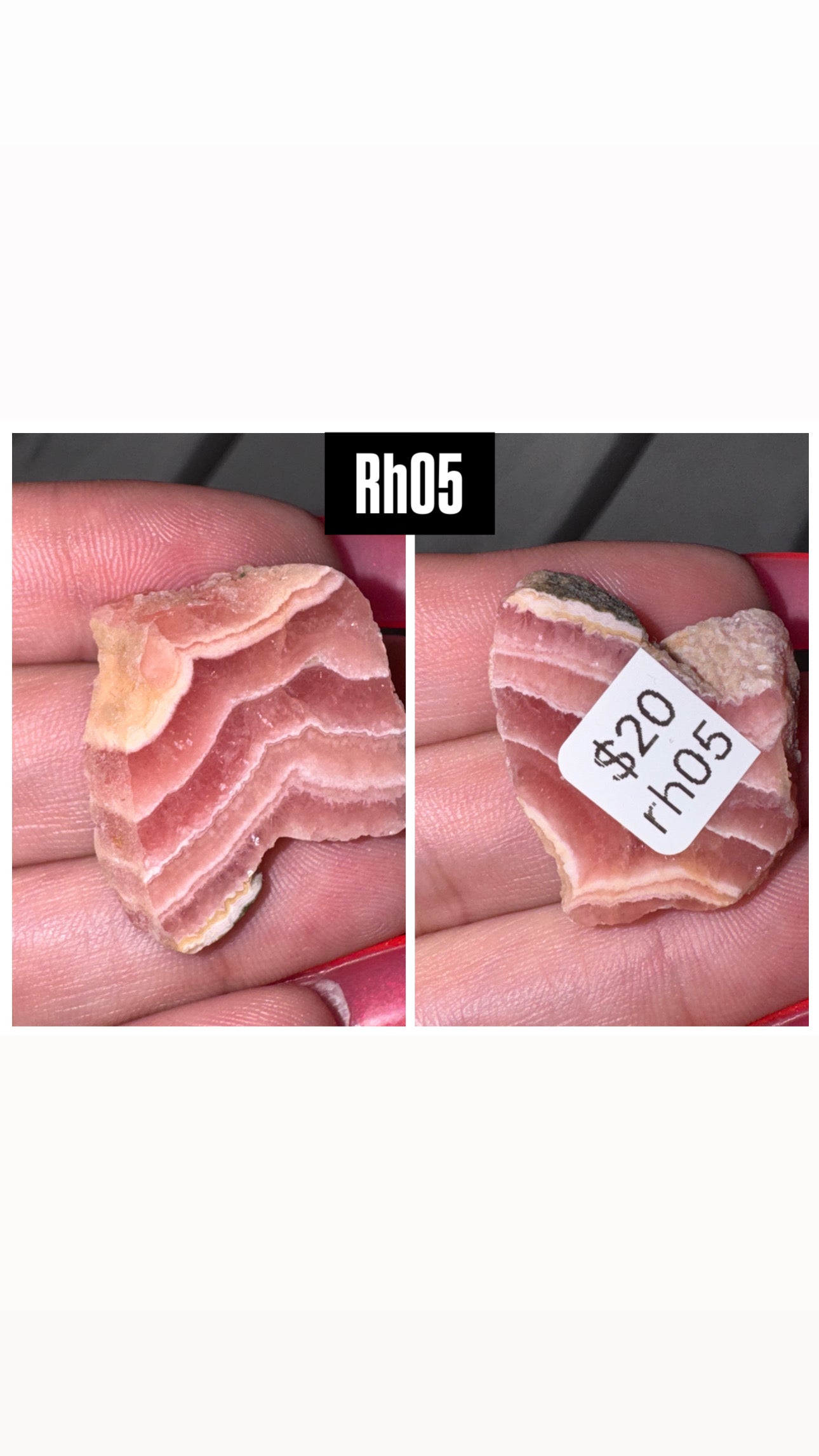 Rhodochrosite AAA Slab