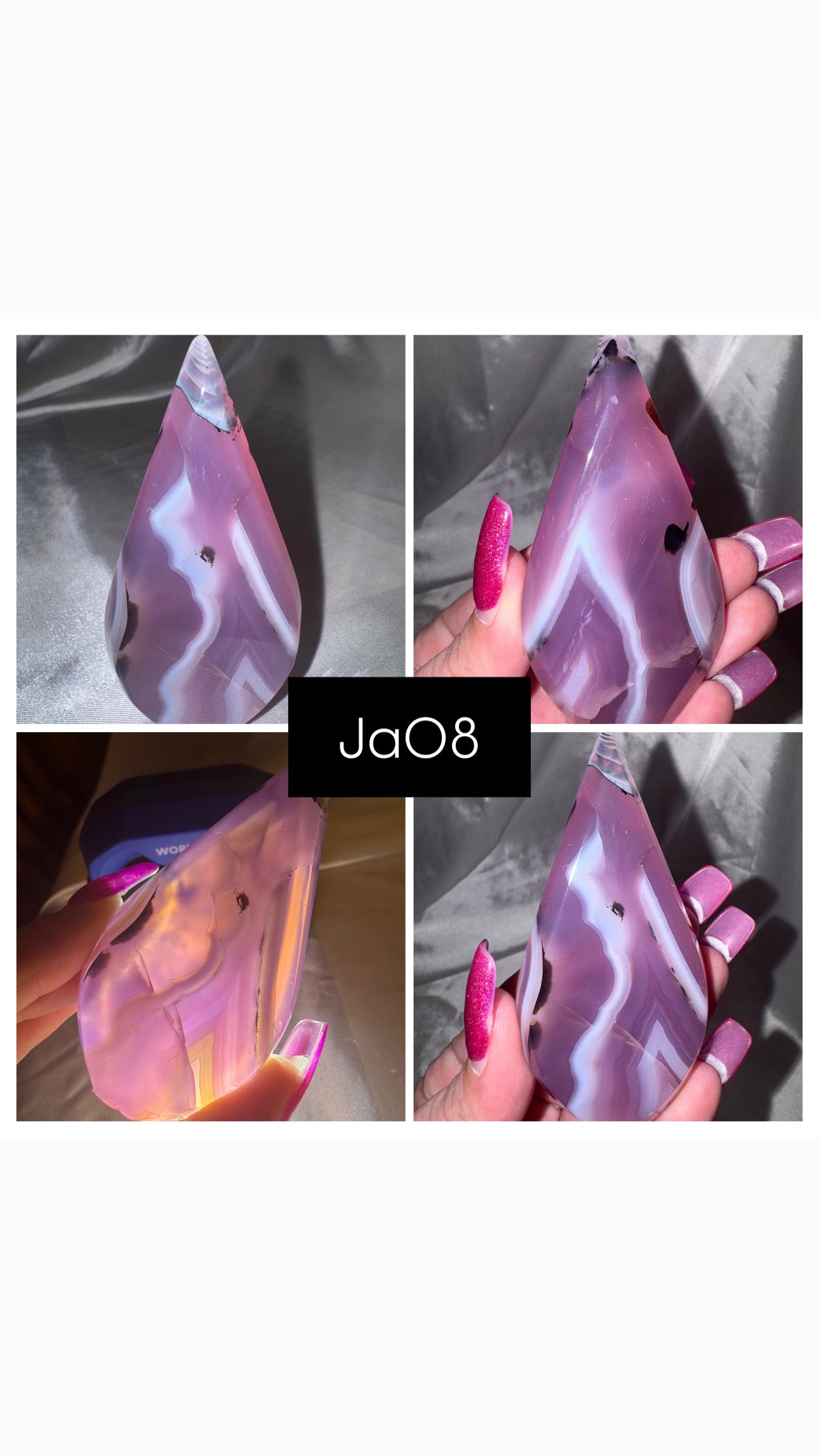 Jelly Agate Flame