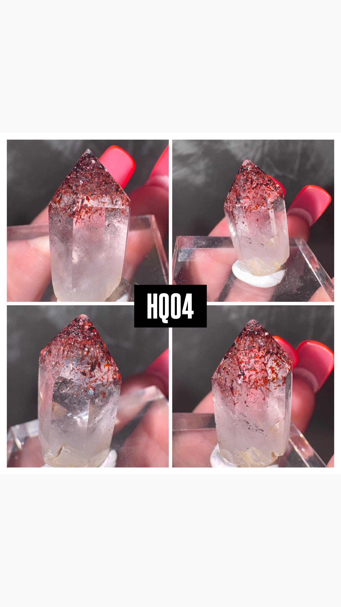 Harlequin Quartz AAA Point